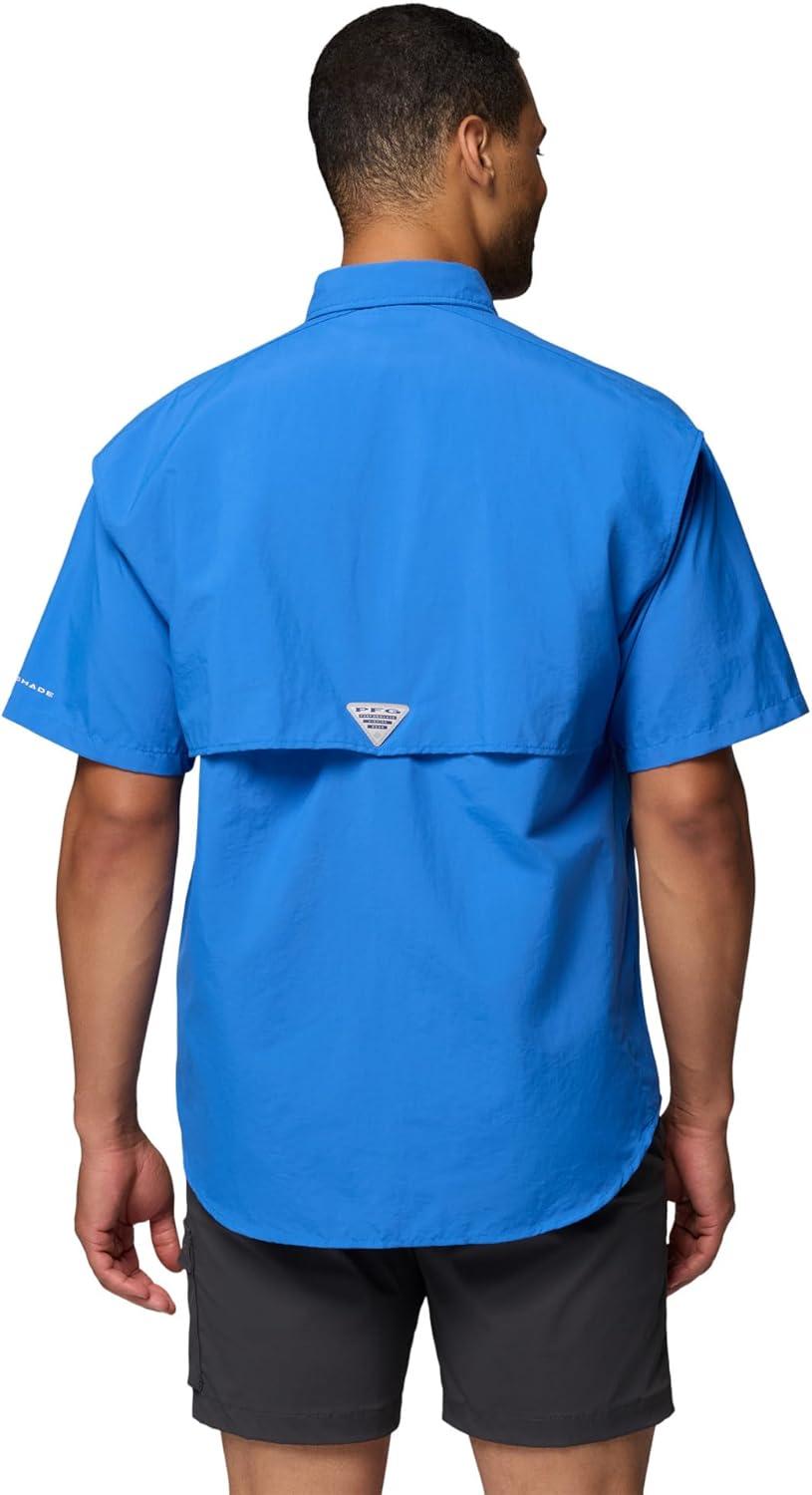 imageColumbia Mens PFG Bahama II Short Sleeve ShirtVivid Blue