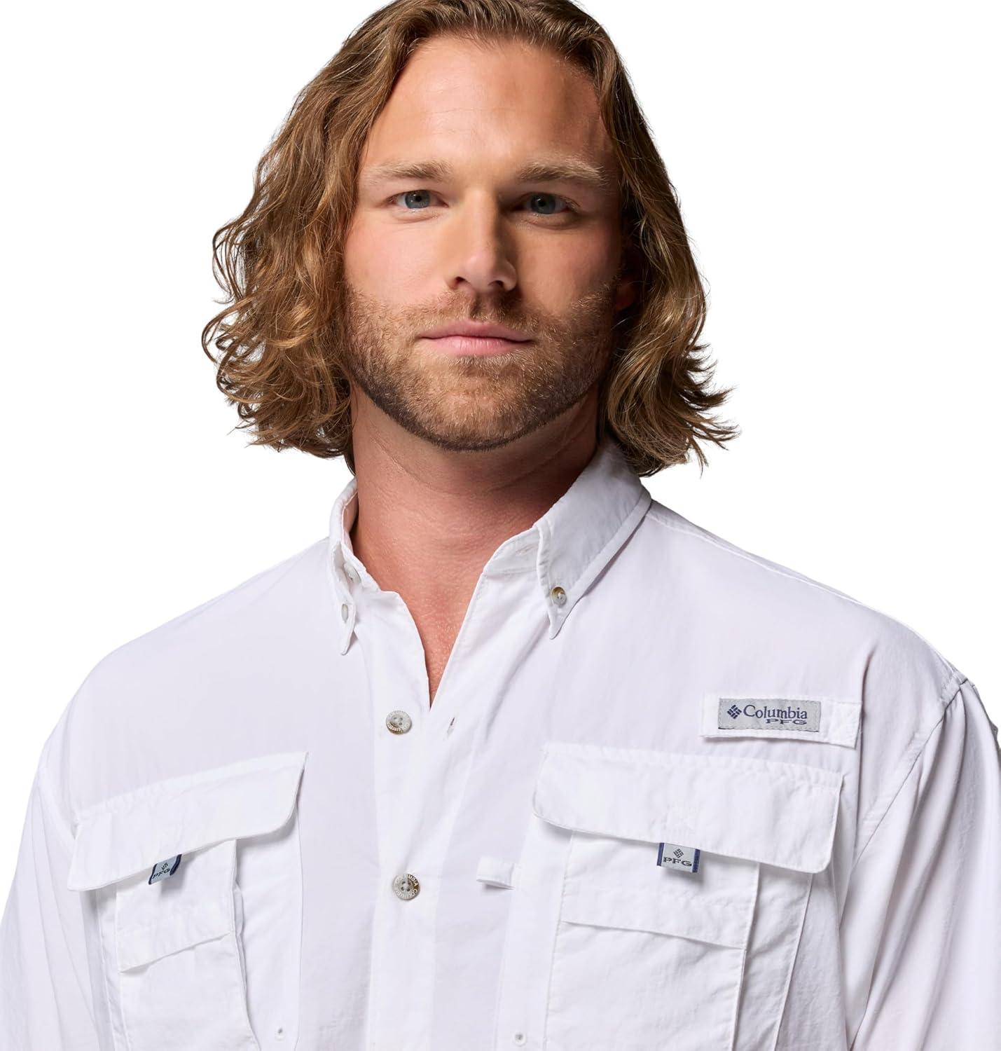 imageColumbia Mens PFG Bahama II Short Sleeve ShirtWhite