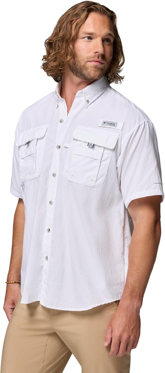 imageColumbia Mens PFG Bahama II Short Sleeve ShirtWhite