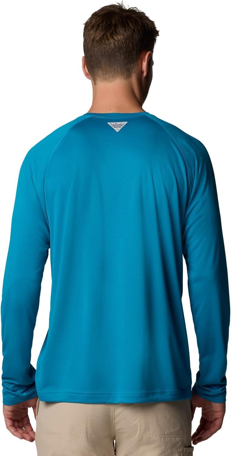 imageColumbia Mens PFG Solar Stream Long SleeveBlue Echo