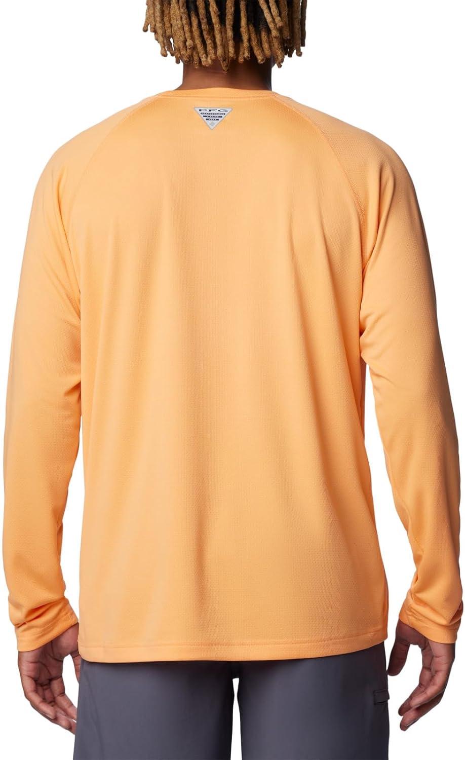imageColumbia Mens PFG Solar Stream Long SleeveBright Nectar