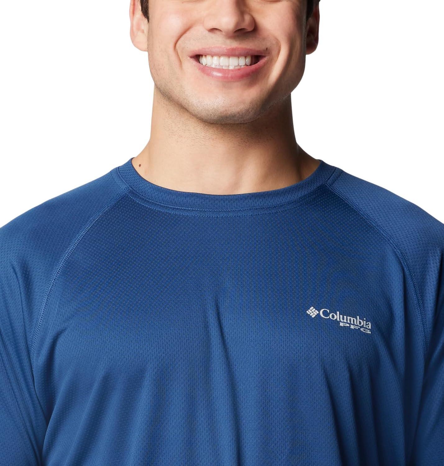imageColumbia Mens PFG Solar Stream Long SleeveCarbon
