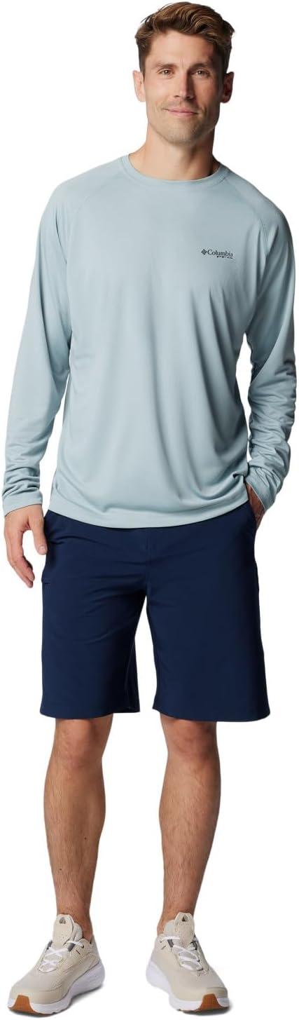 imageColumbia Mens PFG Solar Stream Long SleeveCrushed Blue