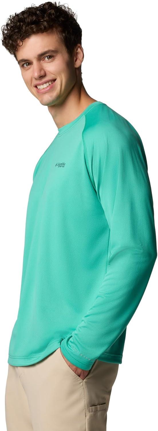 imageColumbia Mens PFG Solar Stream Long SleeveGlaze Green