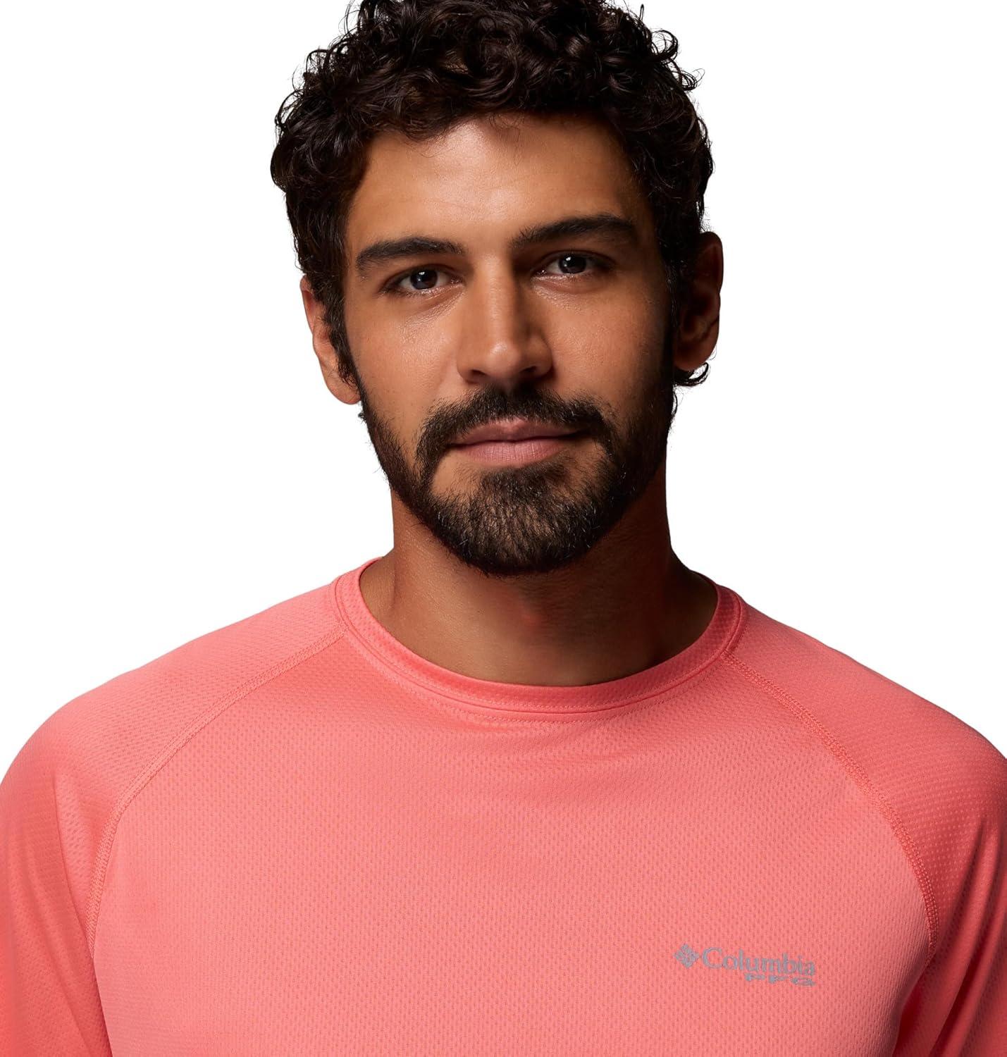 imageColumbia Mens PFG Solar Stream Long SleeveMelonade