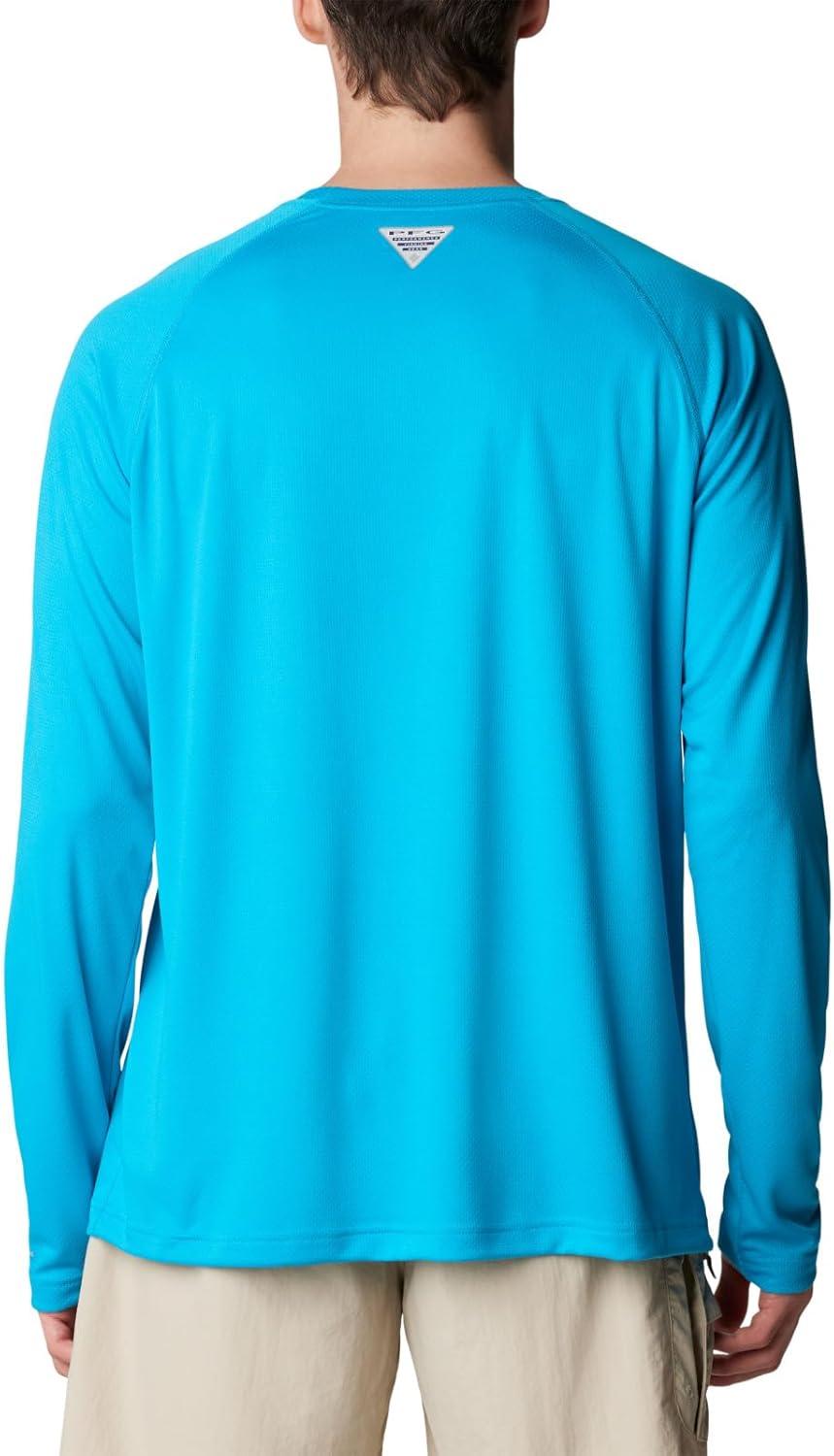 imageColumbia Mens PFG Solar Stream Long SleeveOcean Blue