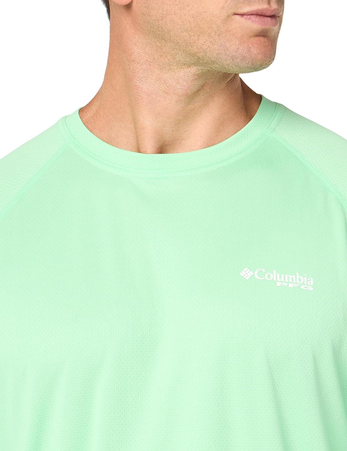 imageColumbia Mens PFG Solar Stream Long SleeveOcean Mint