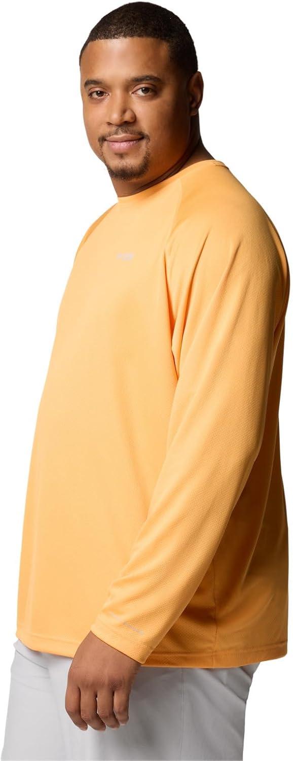 imageColumbia Mens PFG Solar Stream Long SleeveSummer Orange