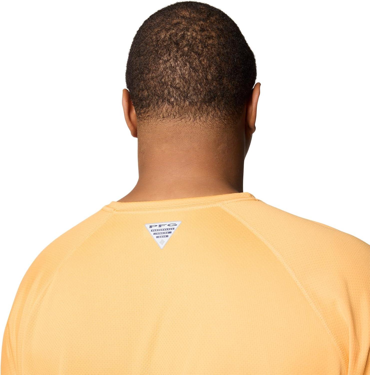 imageColumbia Mens PFG Solar Stream Long SleeveSummer Orange