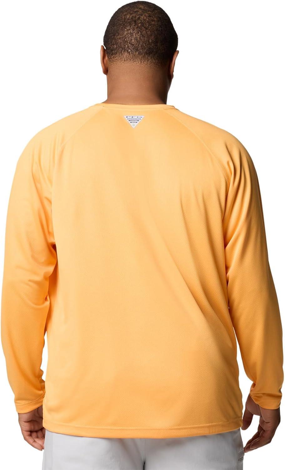 imageColumbia Mens PFG Solar Stream Long SleeveSummer Orange