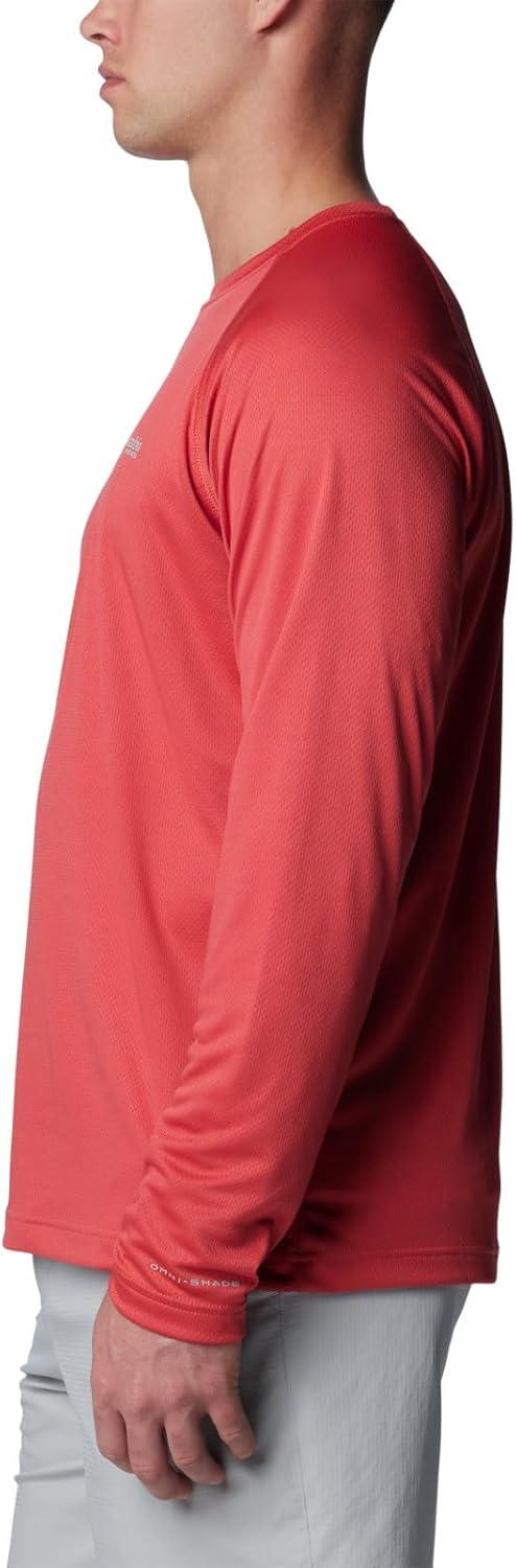 imageColumbia Mens PFG Solar Stream Long SleeveSunset Red