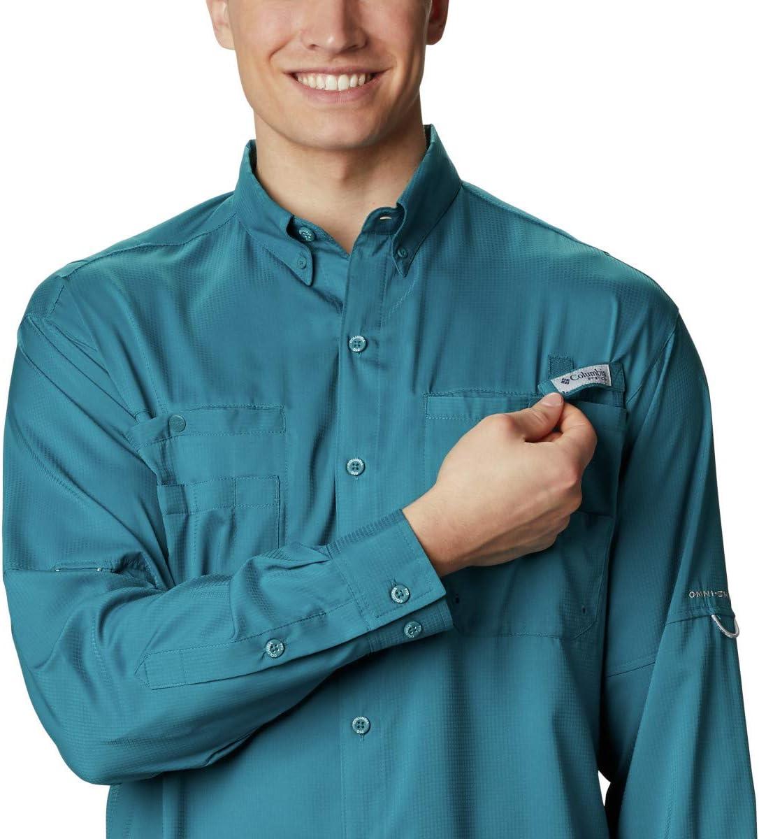 imageColumbia Mens PFG Tamiami Ii Long Sleeve ShirtAegean Blue