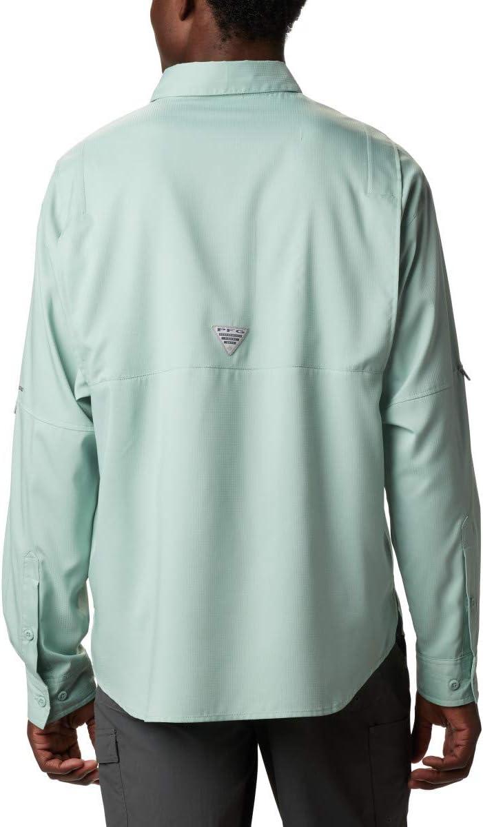imageColumbia Mens PFG Tamiami Ii Long Sleeve ShirtAqua Tone