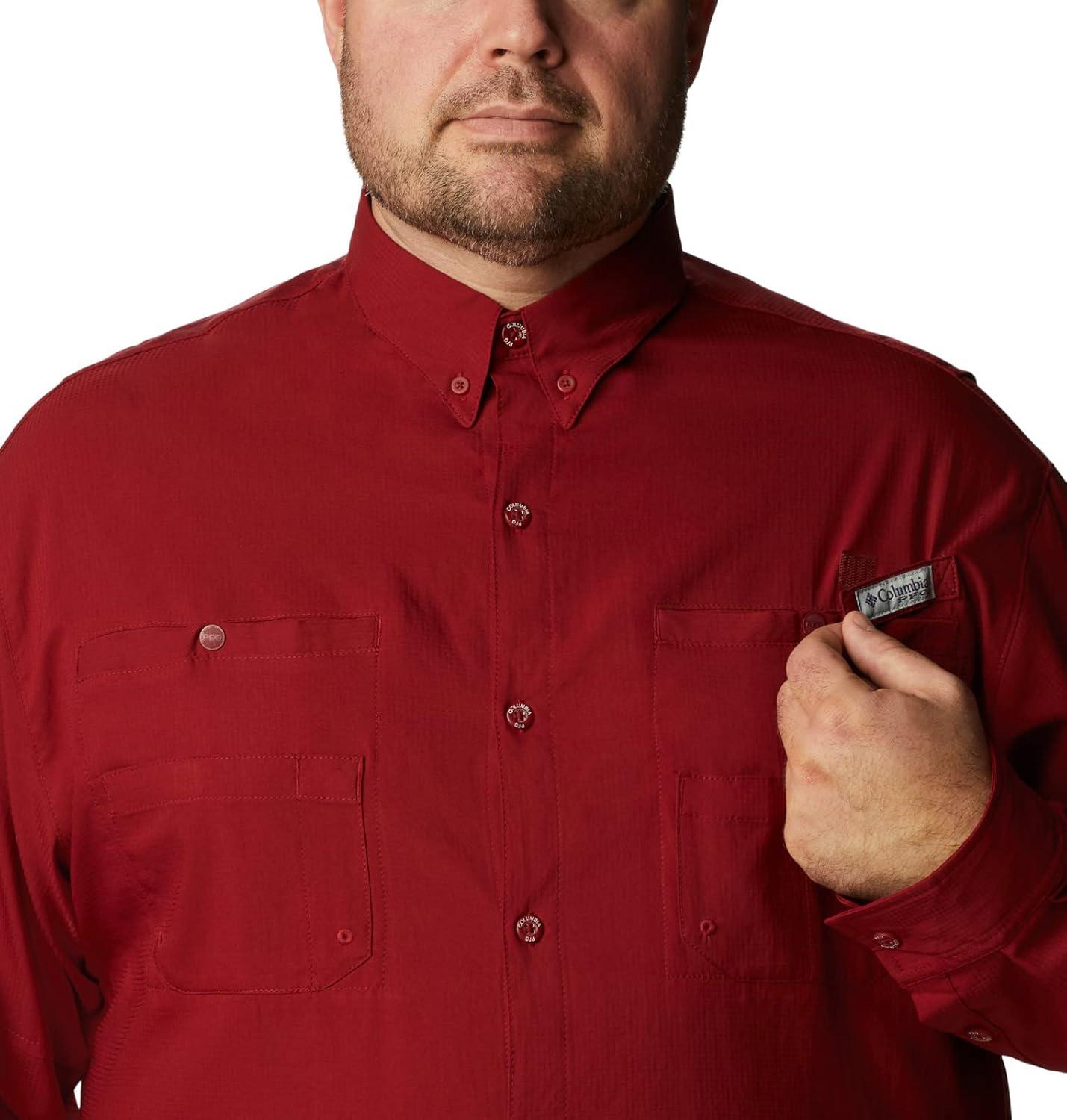 imageColumbia Mens PFG Tamiami Ii Long Sleeve ShirtBeet