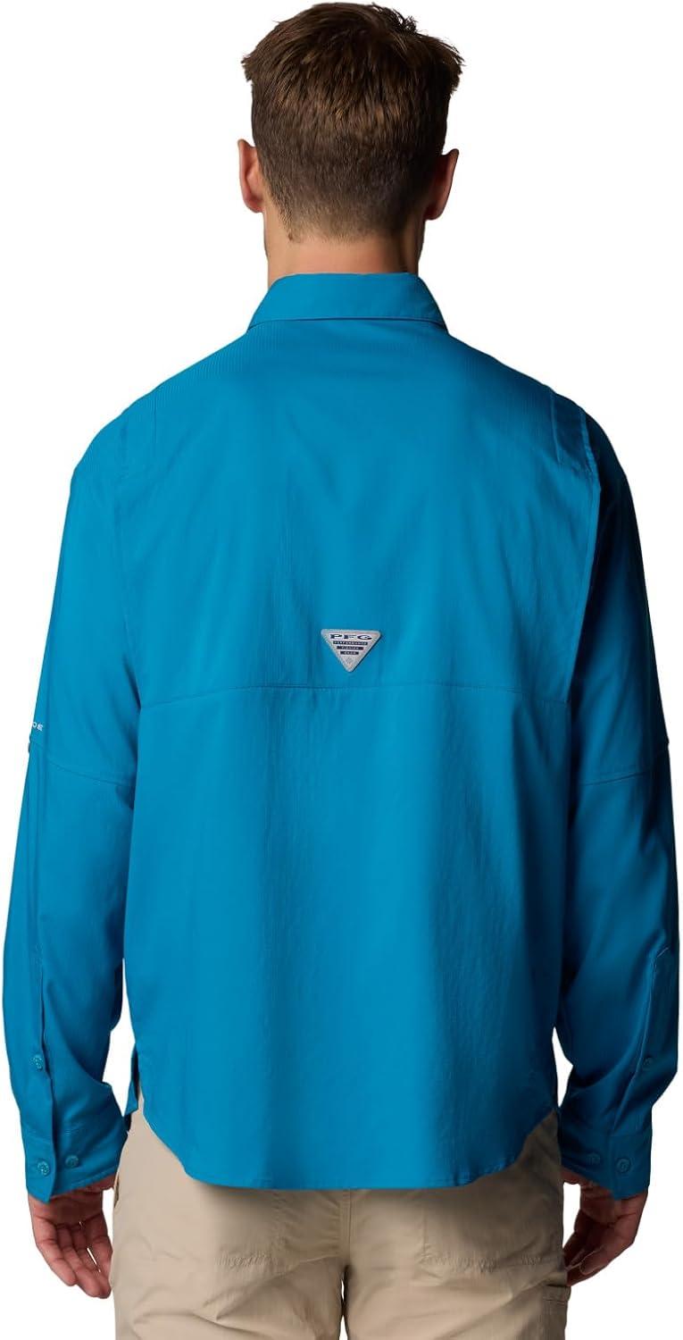 imageColumbia Mens PFG Tamiami Ii Long Sleeve ShirtBlue Echo