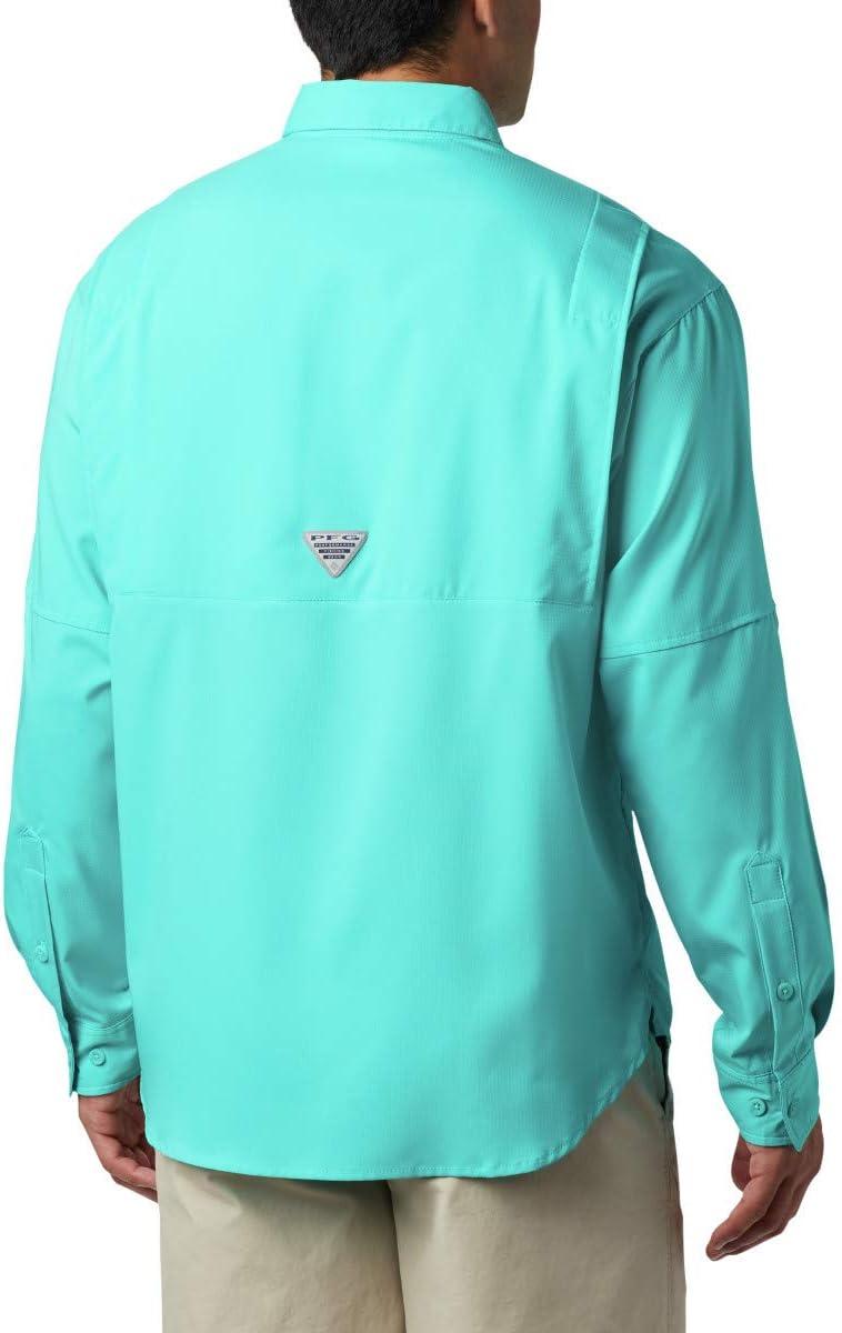 imageColumbia Mens PFG Tamiami Ii Long Sleeve ShirtBright Aqua