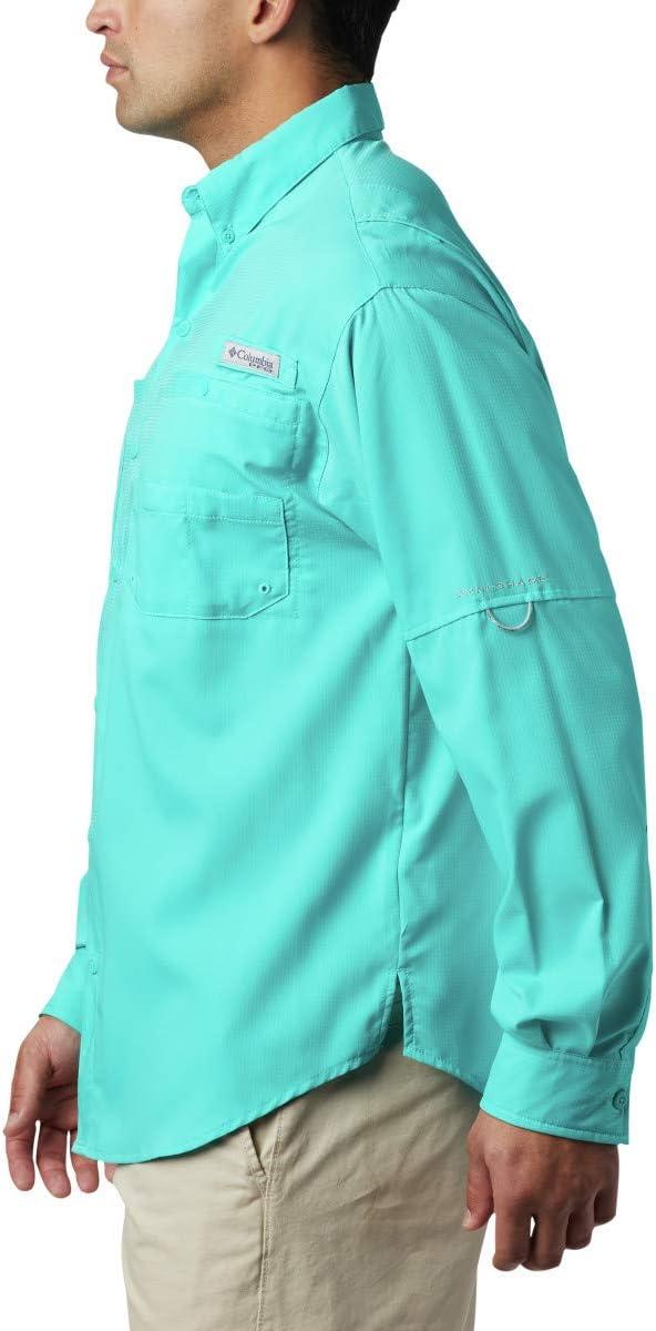 imageColumbia Mens PFG Tamiami Ii Long Sleeve ShirtBright Aqua