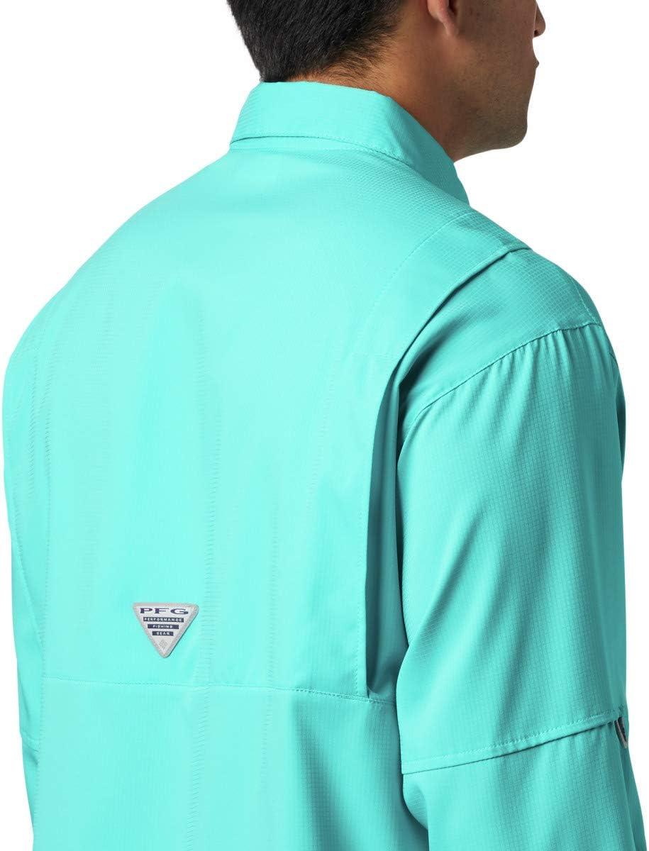 imageColumbia Mens PFG Tamiami Ii Long Sleeve ShirtBright Aqua