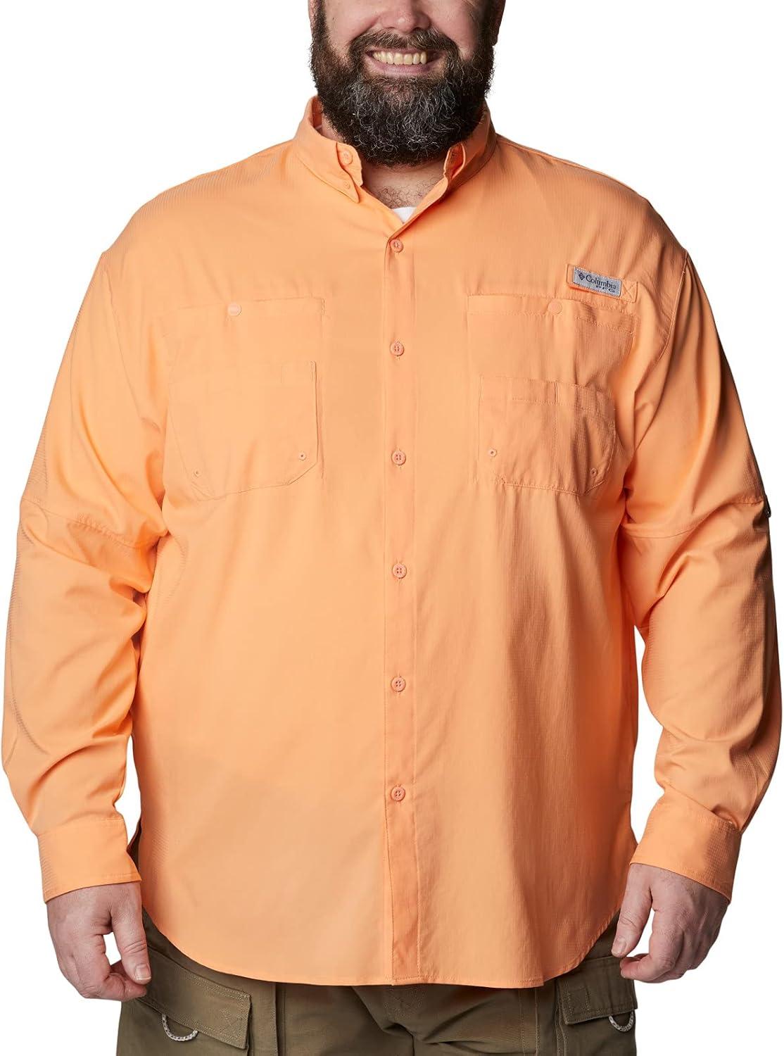 imageColumbia Mens PFG Tamiami Ii Long Sleeve ShirtBright Nectar