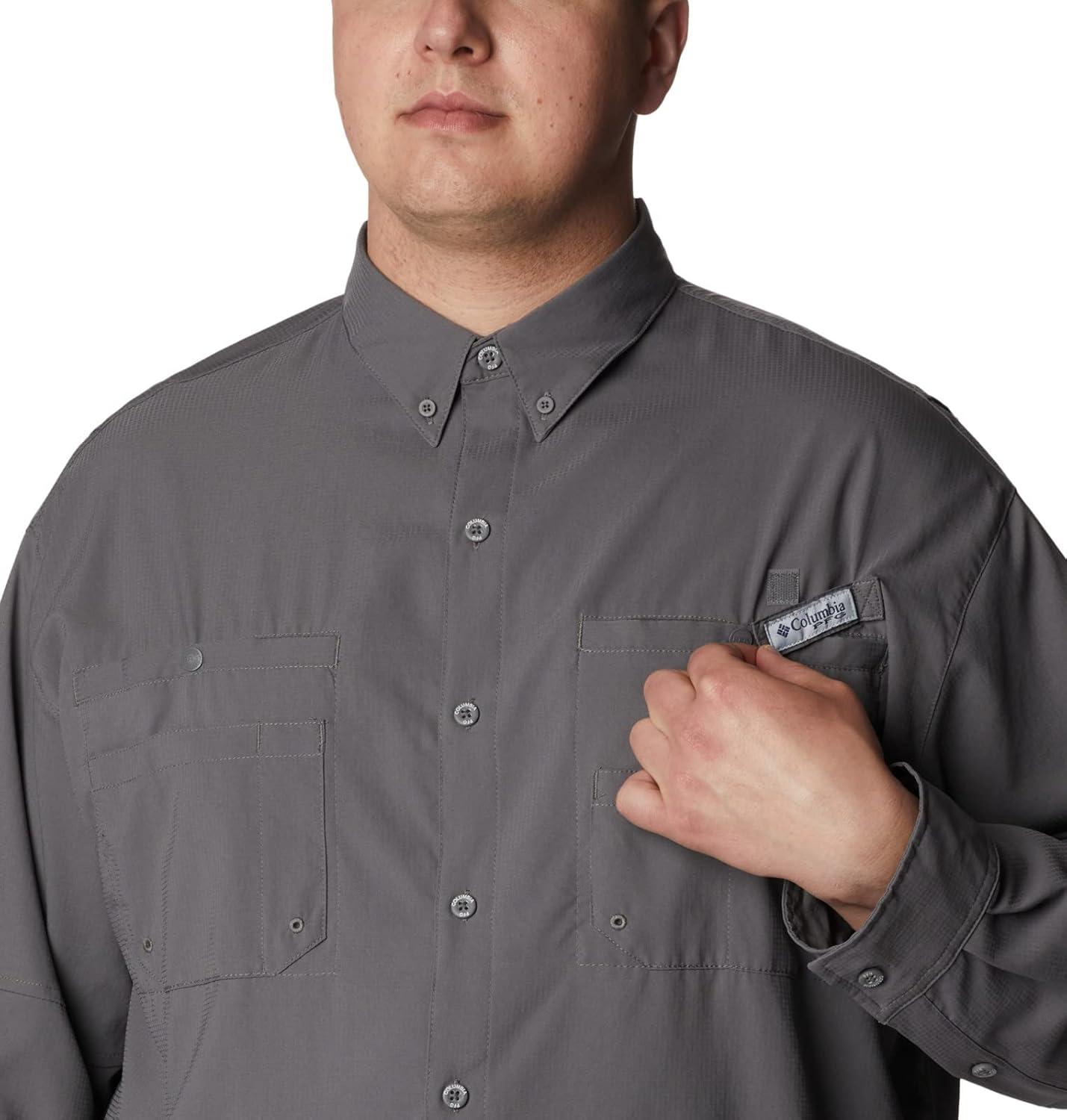 imageColumbia Mens PFG Tamiami Ii Long Sleeve ShirtCity Grey