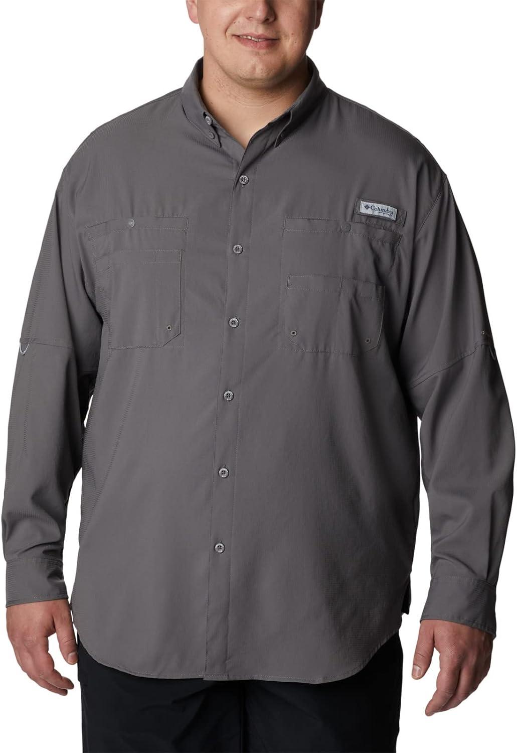 imageColumbia Mens PFG Tamiami Ii Long Sleeve ShirtCity Grey