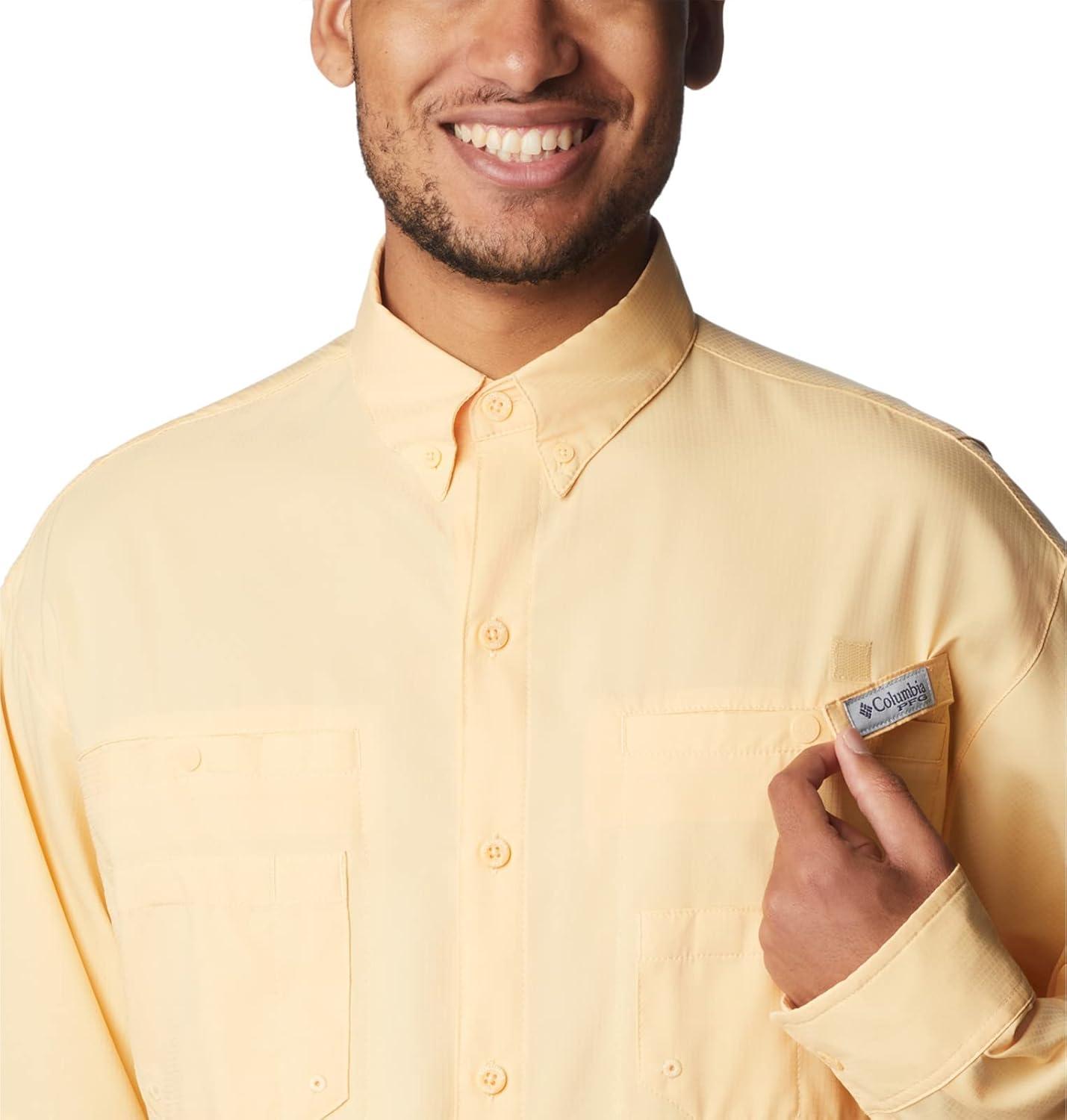 imageColumbia Mens PFG Tamiami Ii Long Sleeve ShirtCocoa Butter