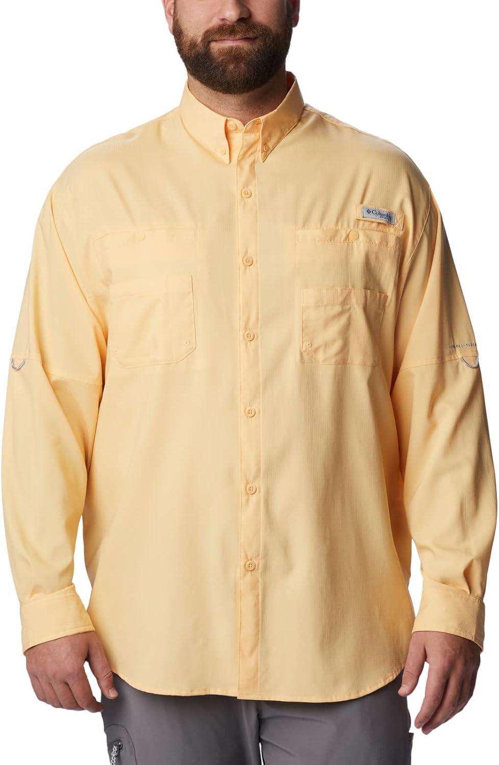imageColumbia Mens PFG Tamiami Ii Long Sleeve ShirtCocoa Butter