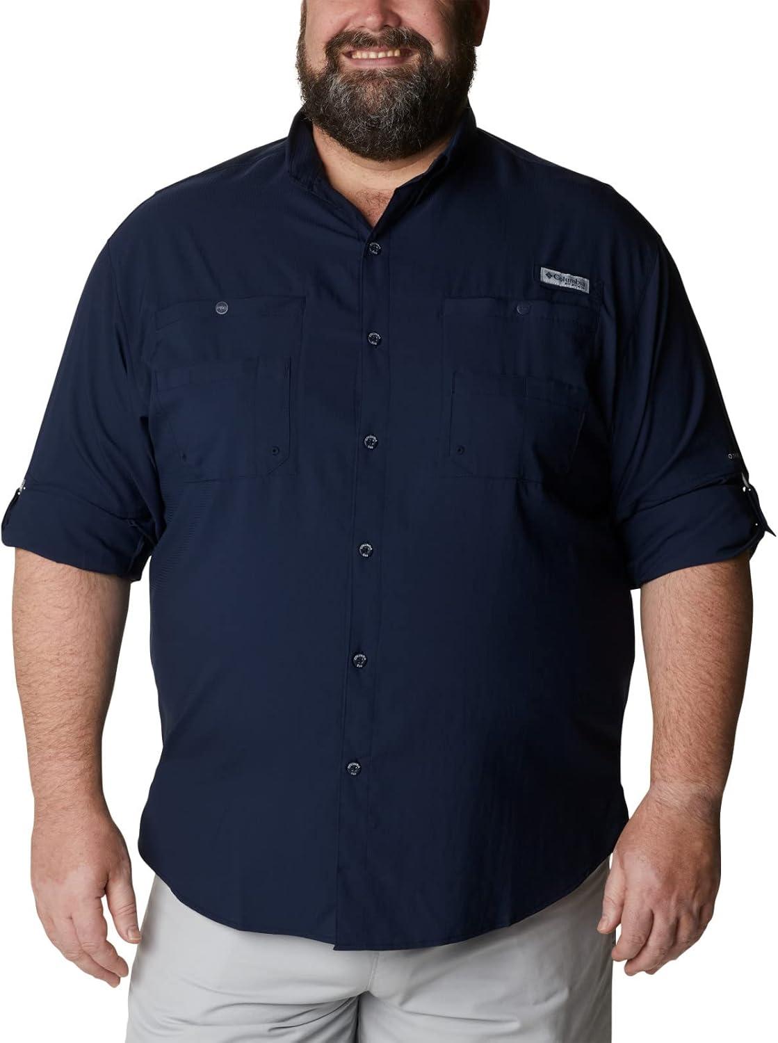 imageColumbia Mens PFG Tamiami Ii Long Sleeve ShirtCollegiate Navy
