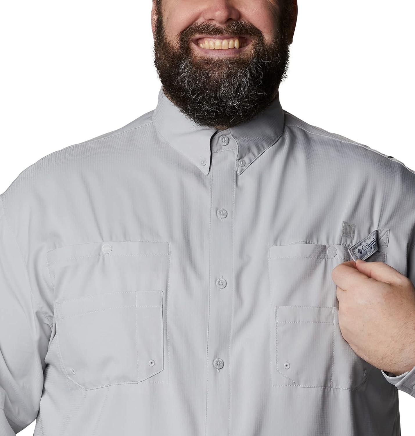 imageColumbia Mens PFG Tamiami Ii Long Sleeve ShirtCool Grey