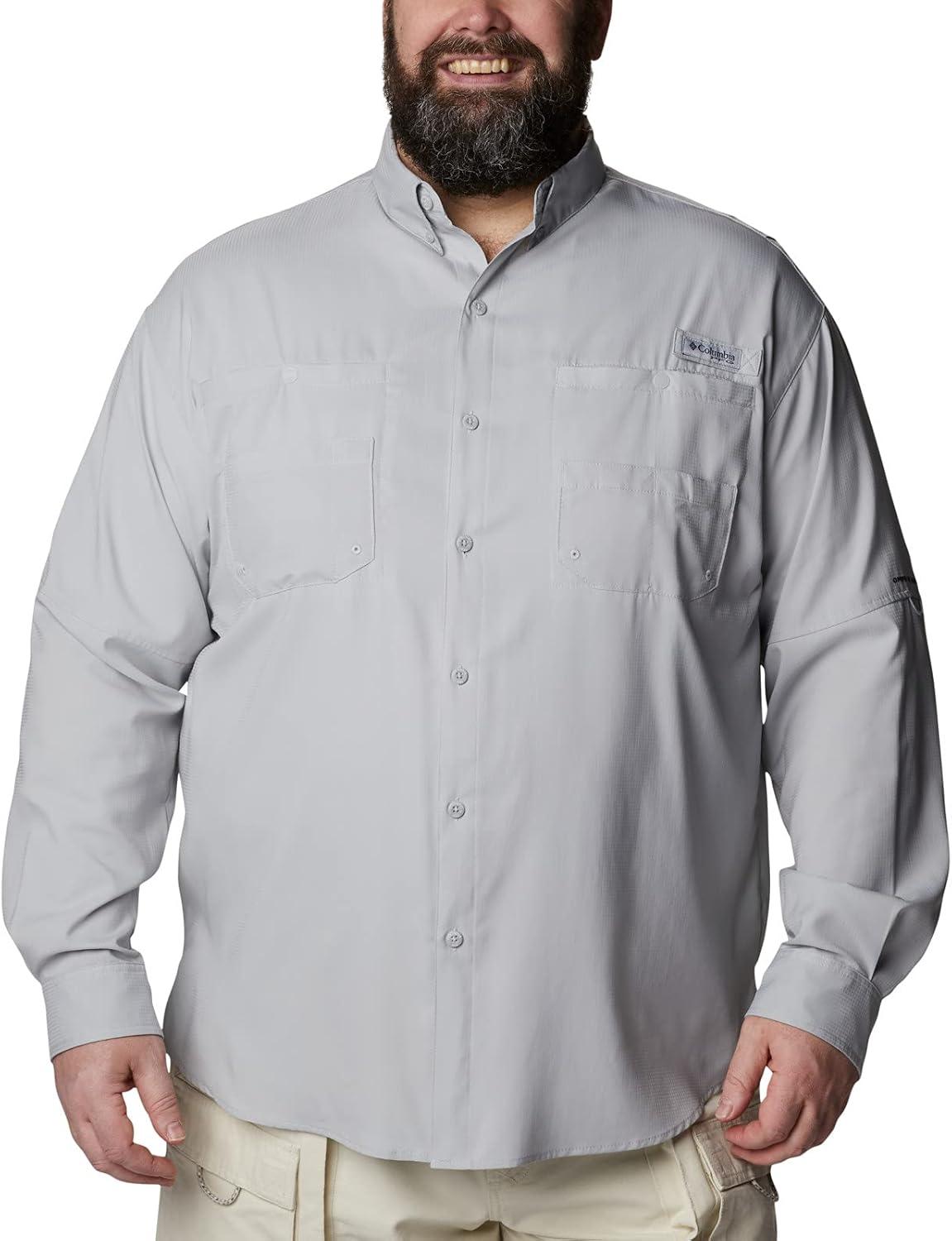 imageColumbia Mens PFG Tamiami Ii Long Sleeve ShirtCool Grey