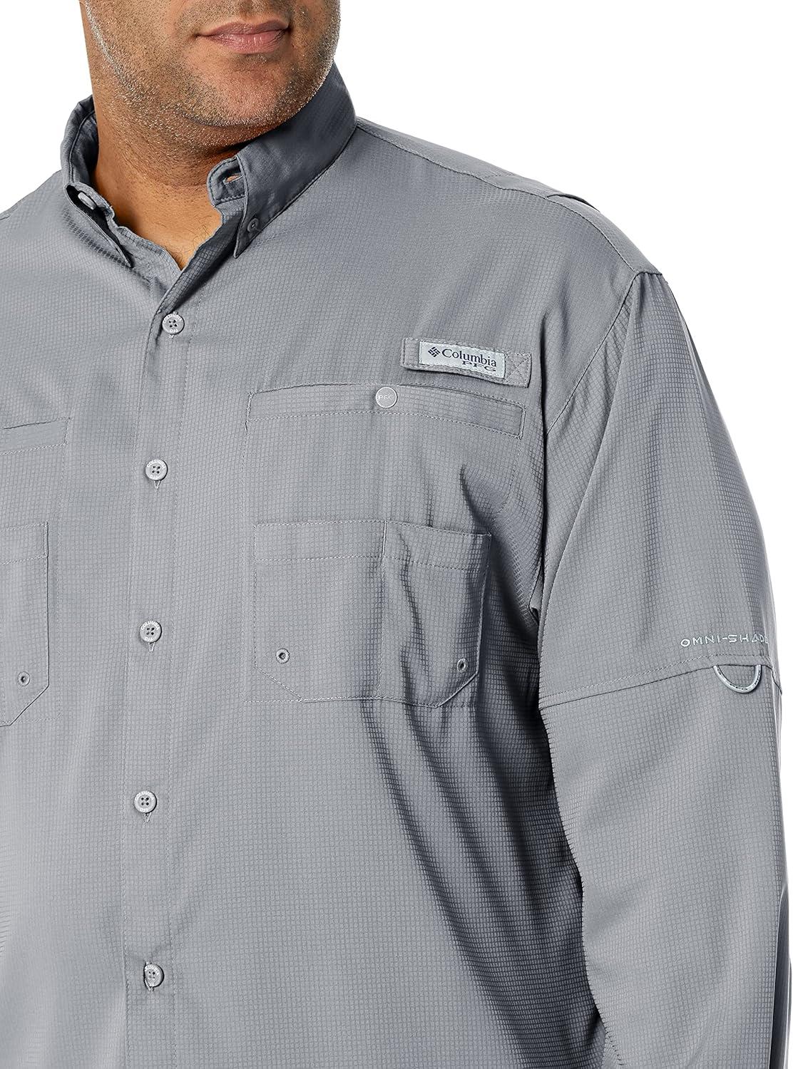 imageColumbia Mens PFG Tamiami Ii Long Sleeve ShirtCool Grey