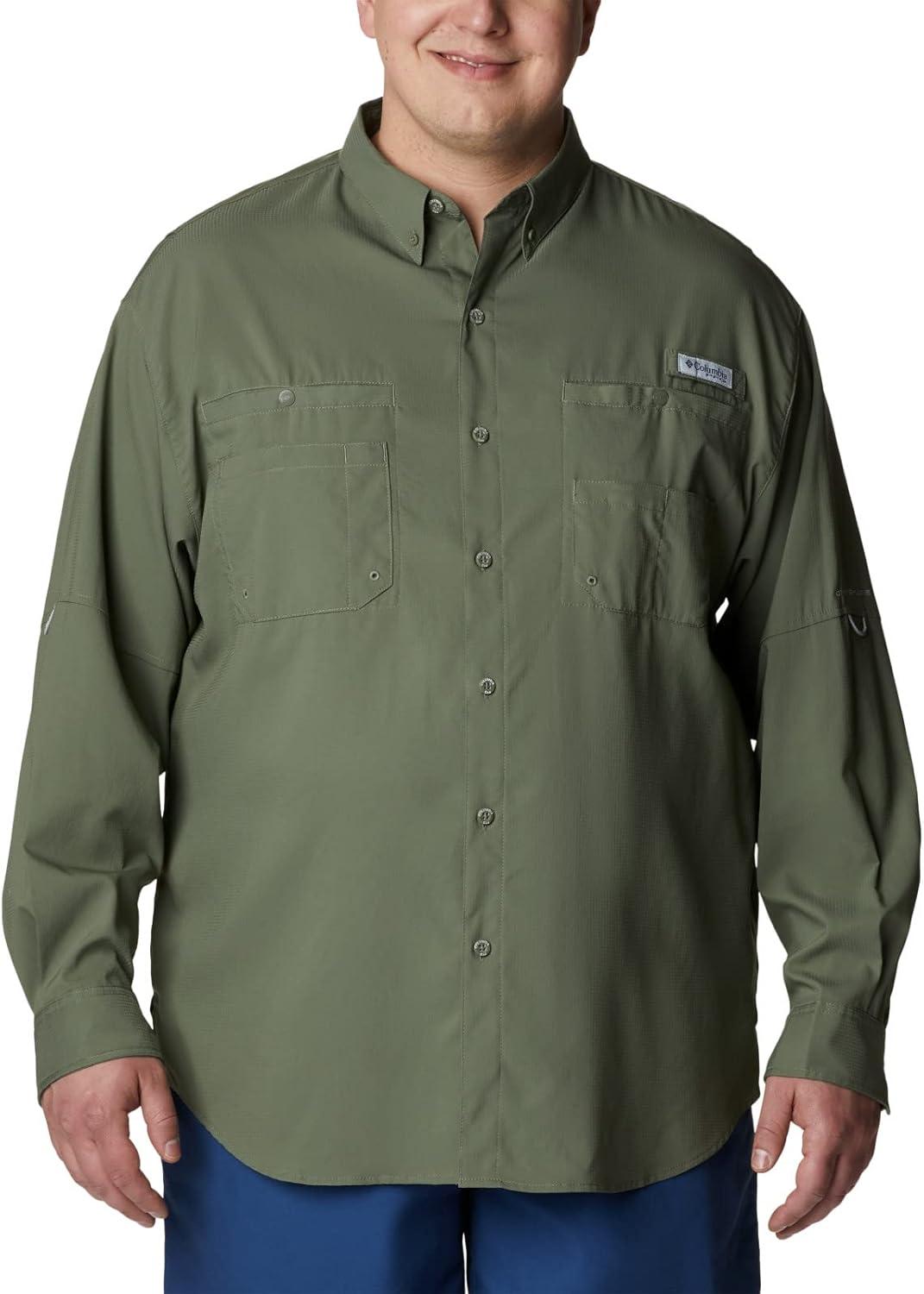 imageColumbia Mens PFG Tamiami Ii Long Sleeve ShirtCypress