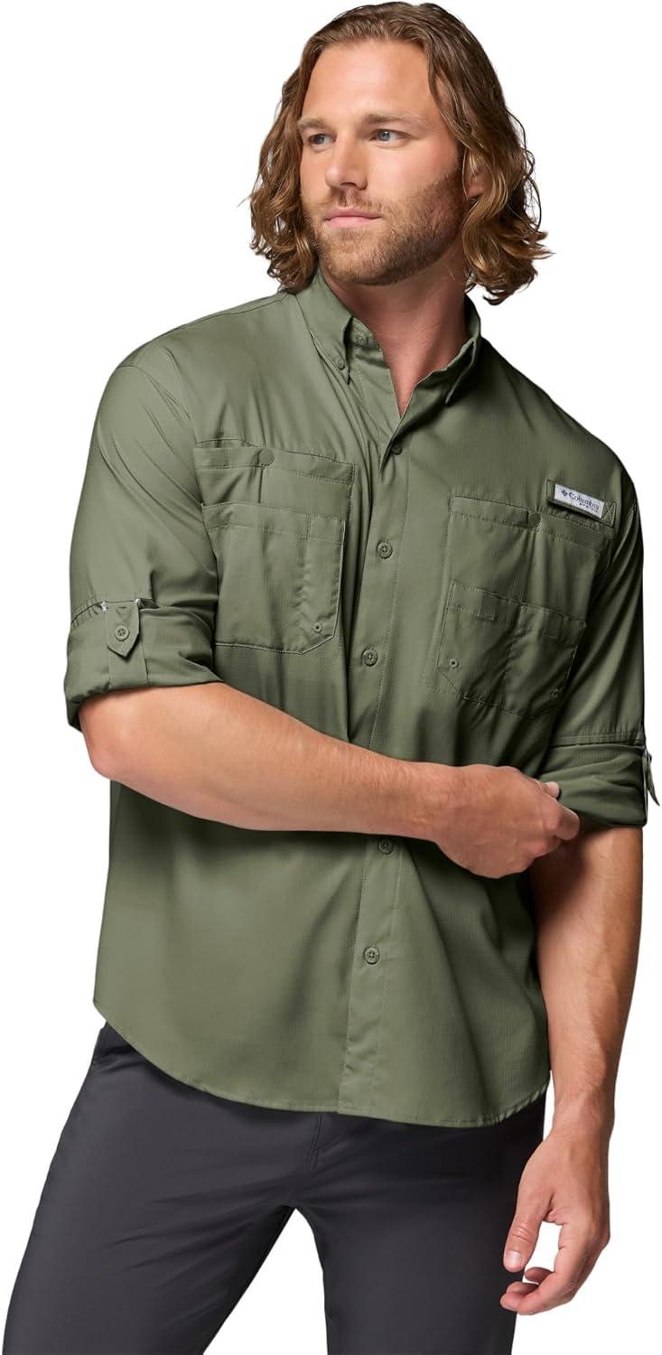 imageColumbia Mens PFG Tamiami Ii Long Sleeve ShirtCypress
