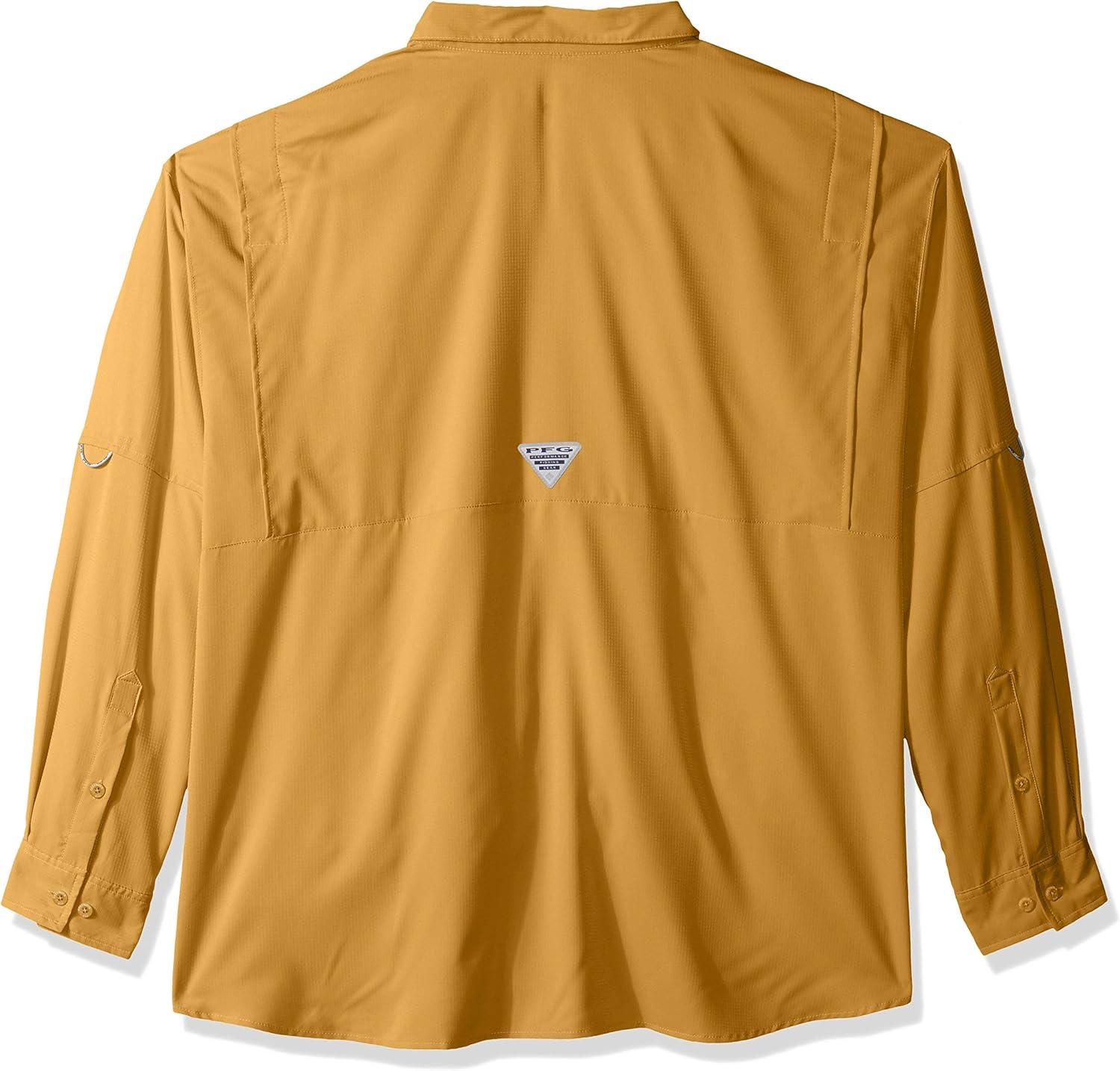 imageColumbia Mens PFG Tamiami Ii Long Sleeve ShirtDark Banana