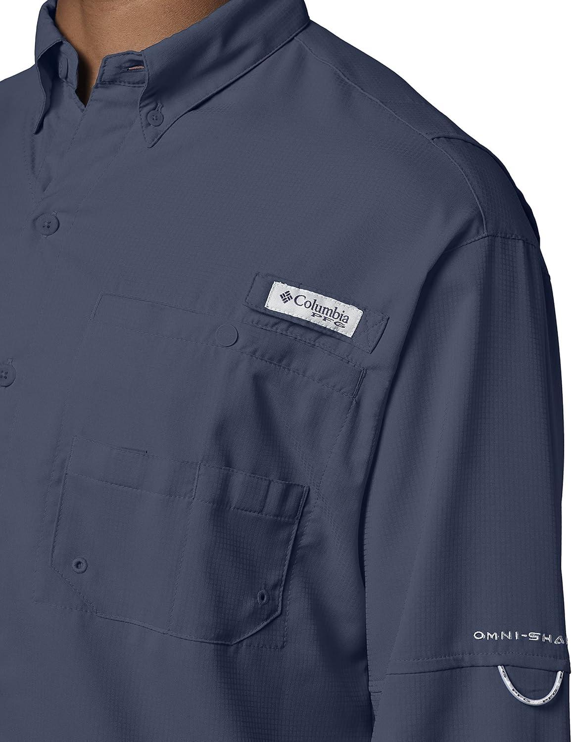 imageColumbia Mens PFG Tamiami Ii Long Sleeve ShirtDark Mountain