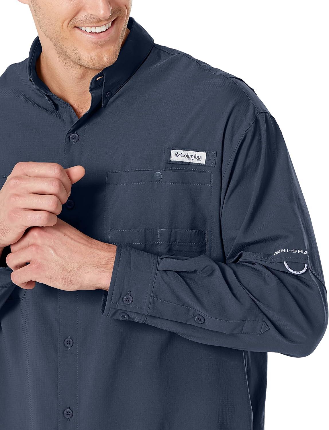 imageColumbia Mens PFG Tamiami Ii Long Sleeve ShirtDark Mountain