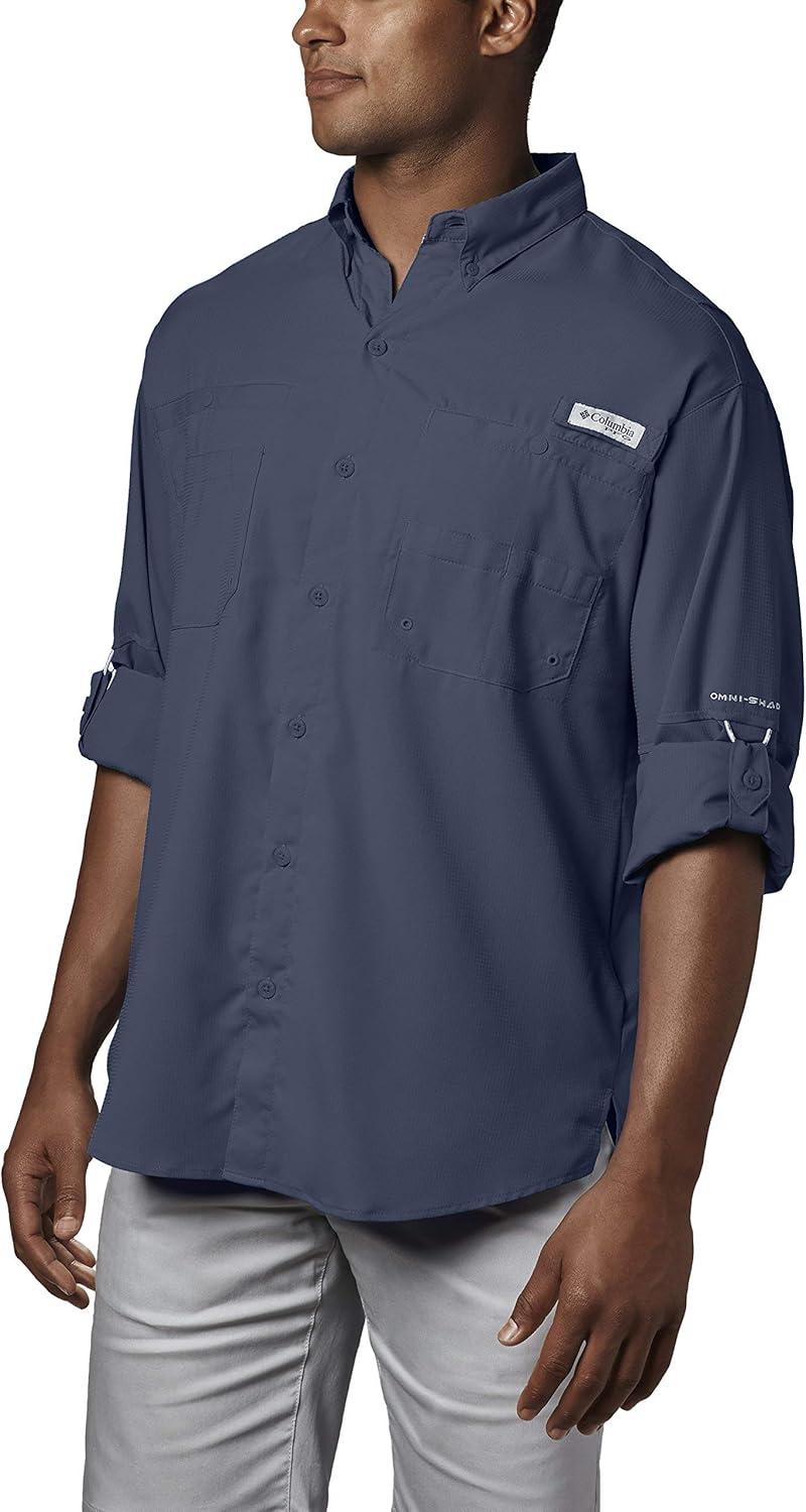 imageColumbia Mens PFG Tamiami Ii Long Sleeve ShirtDark Mountain