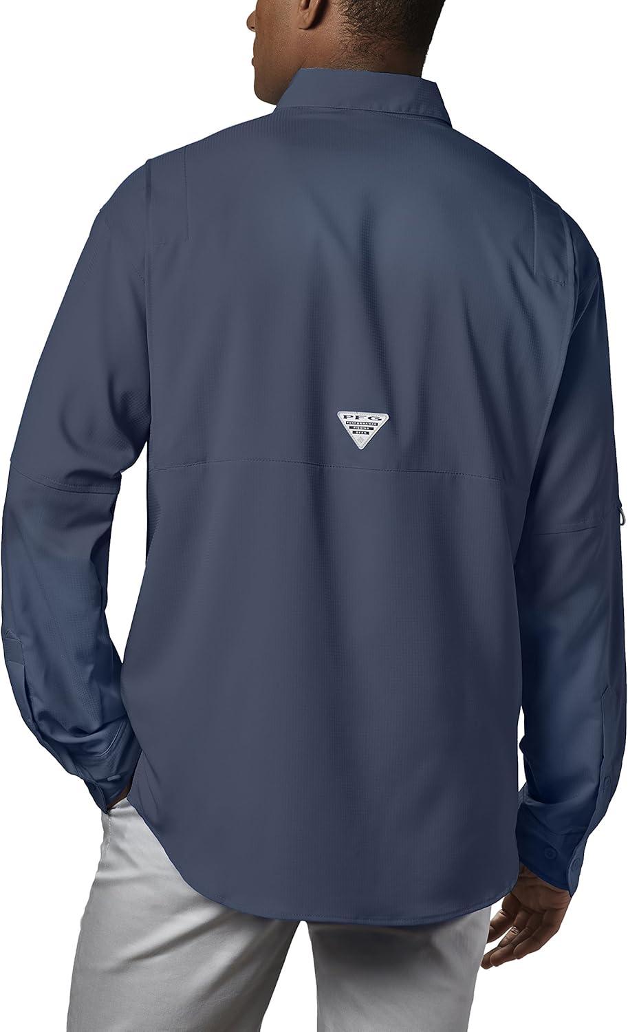 imageColumbia Mens PFG Tamiami Ii Long Sleeve ShirtDark Mountain