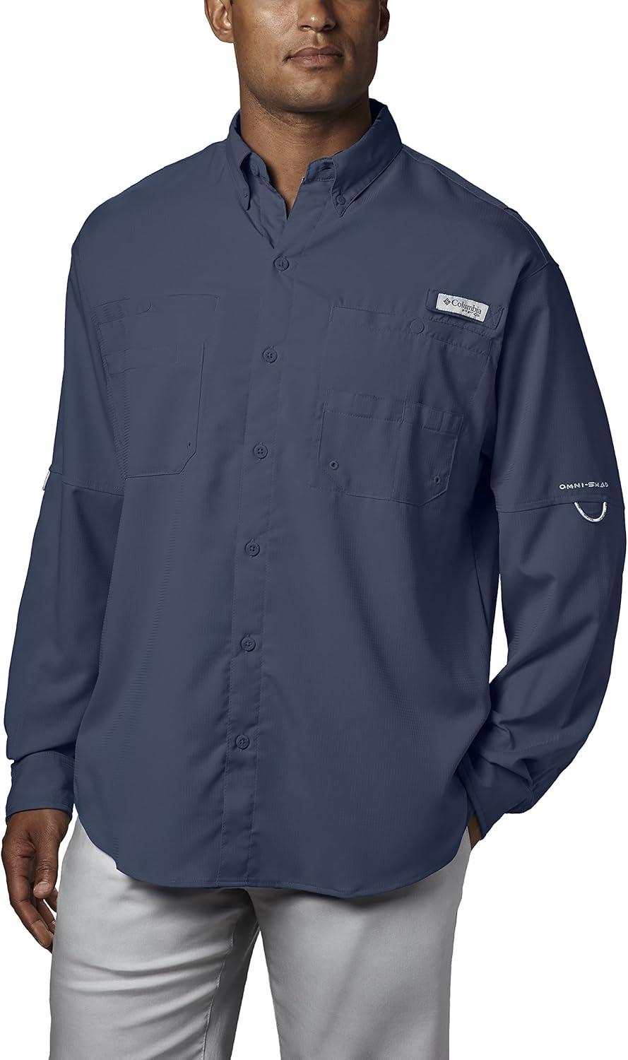 imageColumbia Mens PFG Tamiami Ii Long Sleeve ShirtDark Mountain