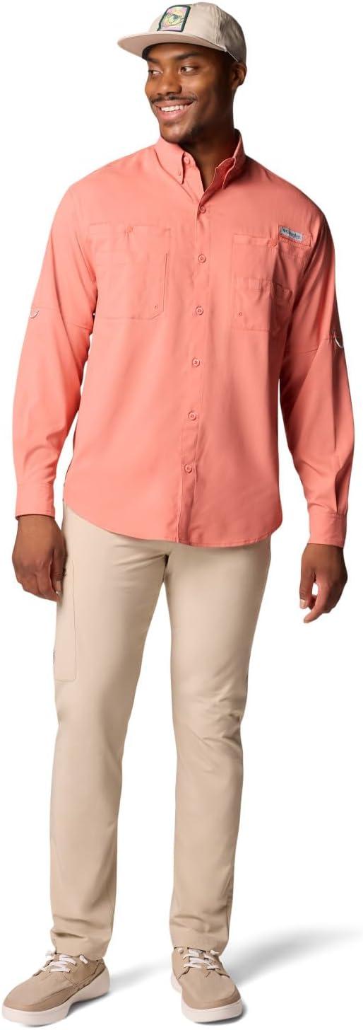 imageColumbia Mens PFG Tamiami Ii Long Sleeve ShirtFaded Peach
