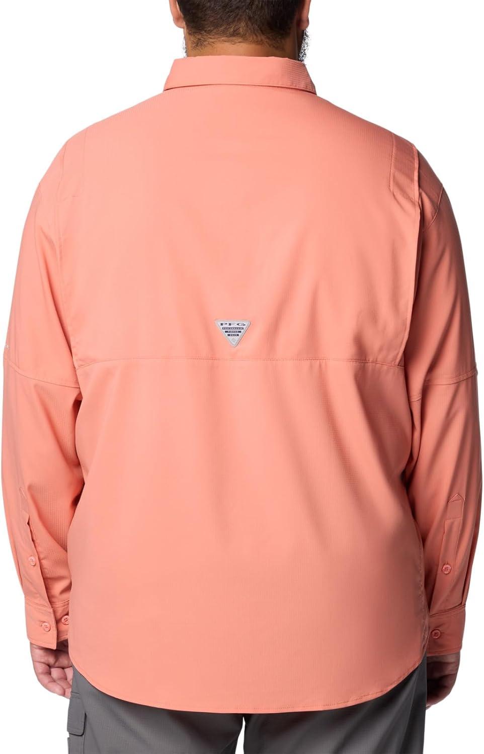 imageColumbia Mens PFG Tamiami Ii Long Sleeve ShirtFaded Peach