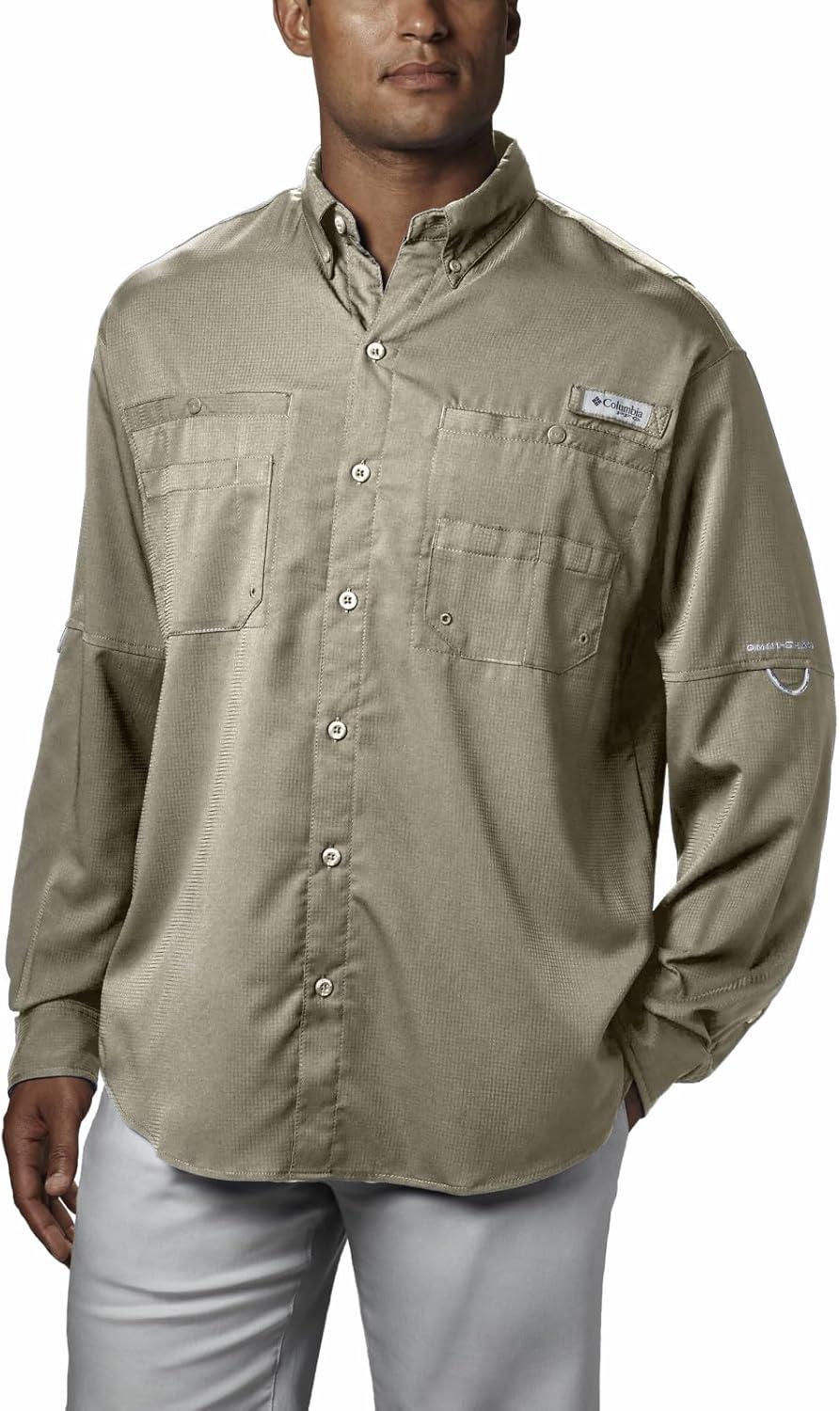 imageColumbia Mens PFG Tamiami Ii Long Sleeve ShirtFossil