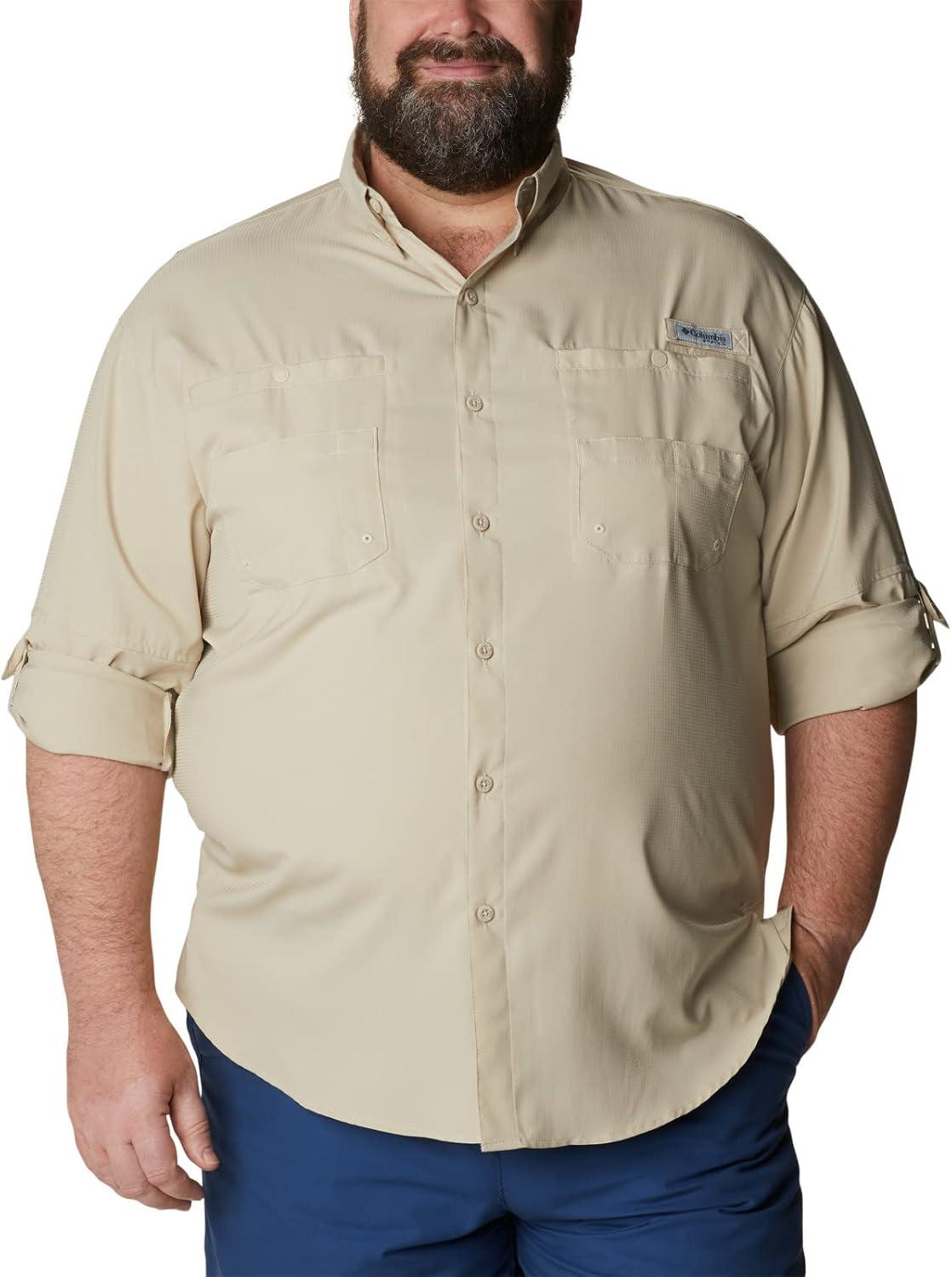 imageColumbia Mens PFG Tamiami Ii Long Sleeve ShirtFossil
