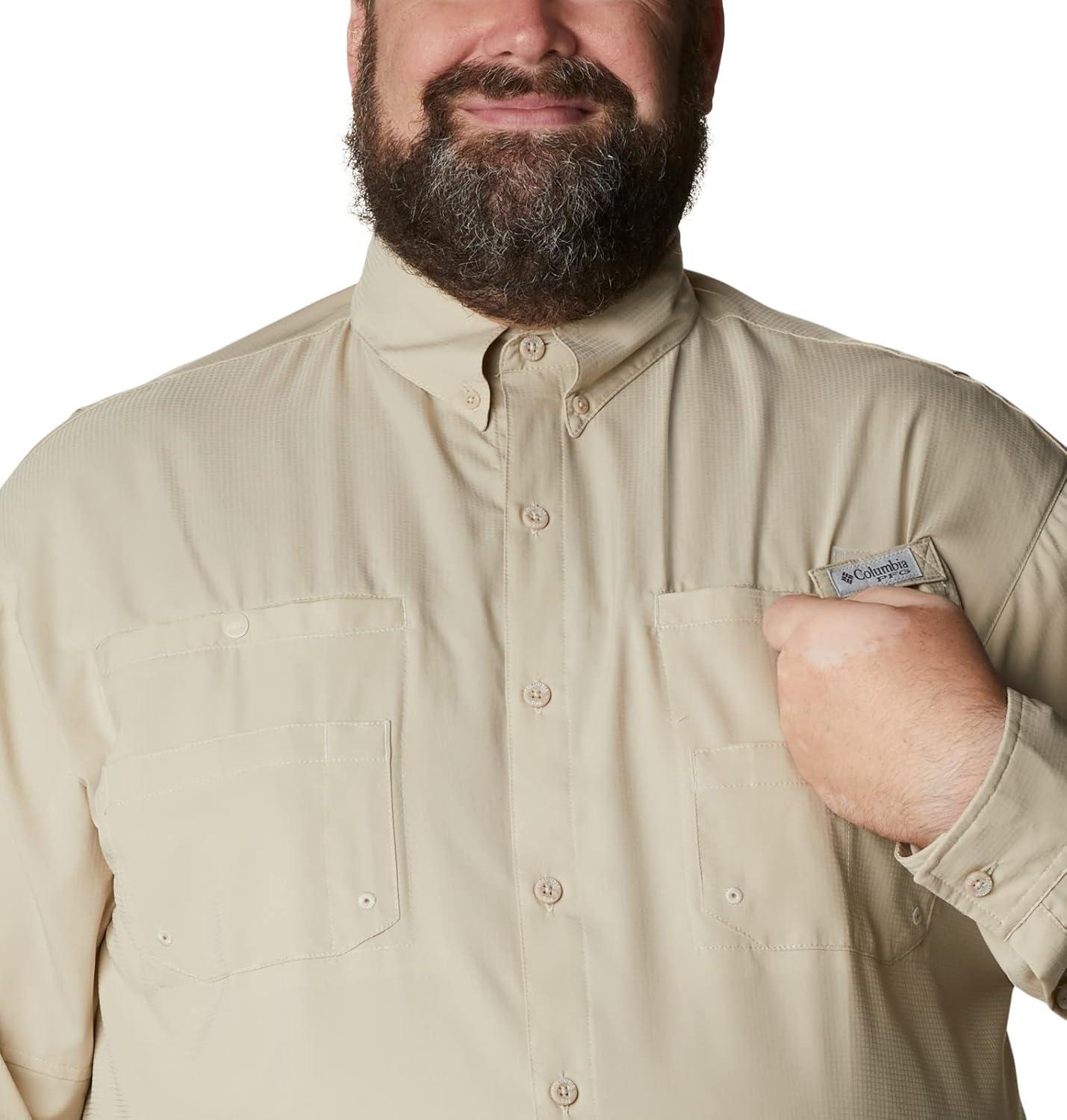 imageColumbia Mens PFG Tamiami Ii Long Sleeve ShirtFossil