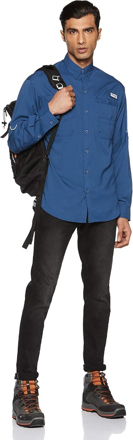 imageColumbia Mens PFG Tamiami Ii Long Sleeve ShirtHydrangea