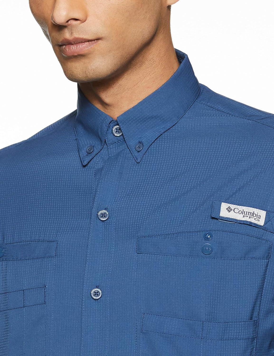 imageColumbia Mens PFG Tamiami Ii Long Sleeve ShirtHydrangea