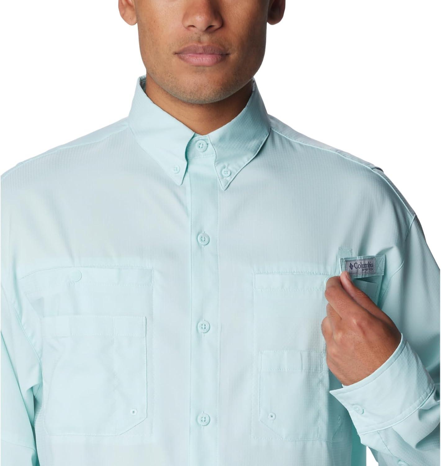 imageColumbia Mens PFG Tamiami Ii Long Sleeve ShirtIcy Morn