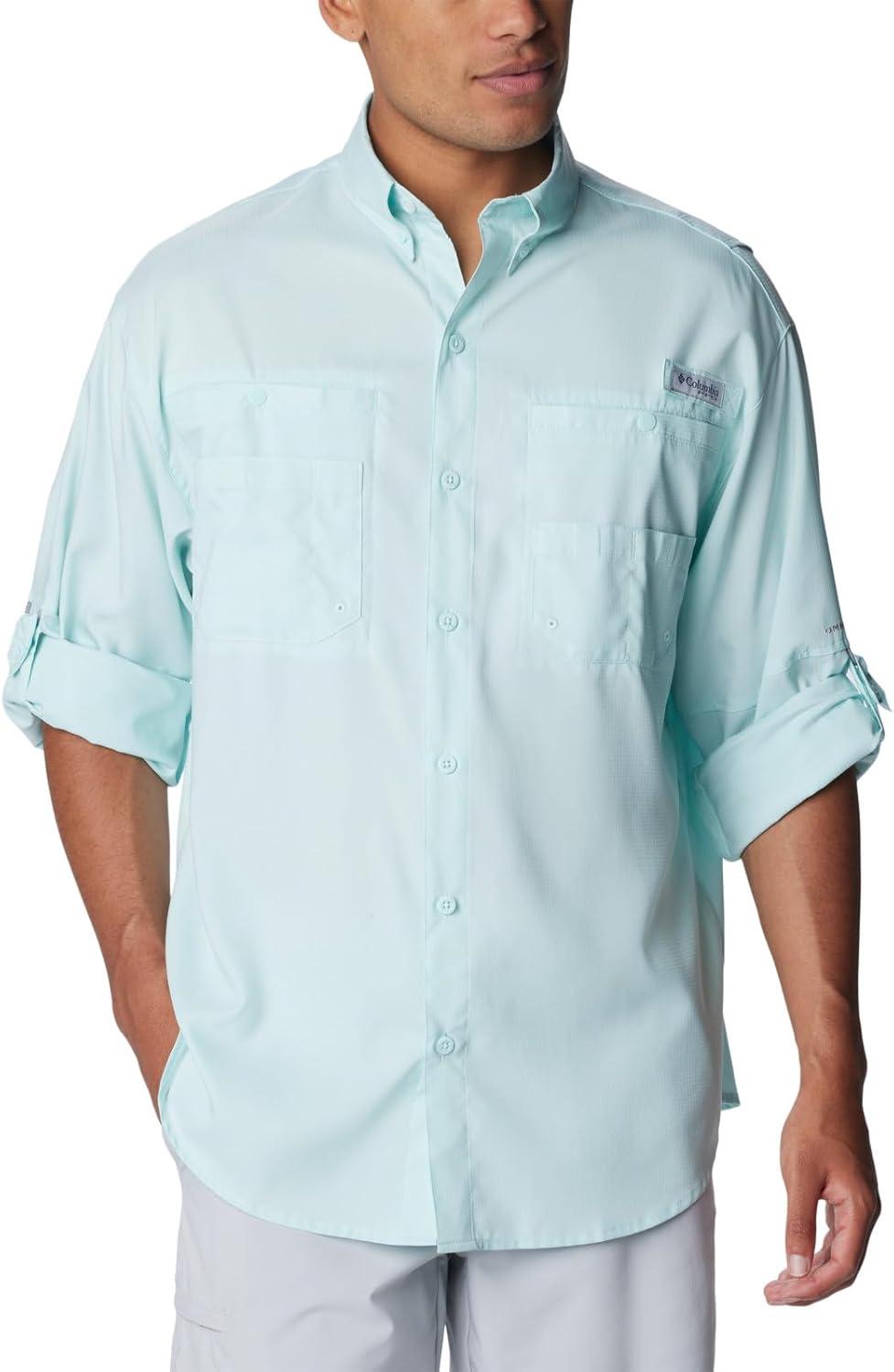 imageColumbia Mens PFG Tamiami Ii Long Sleeve ShirtIcy Morn