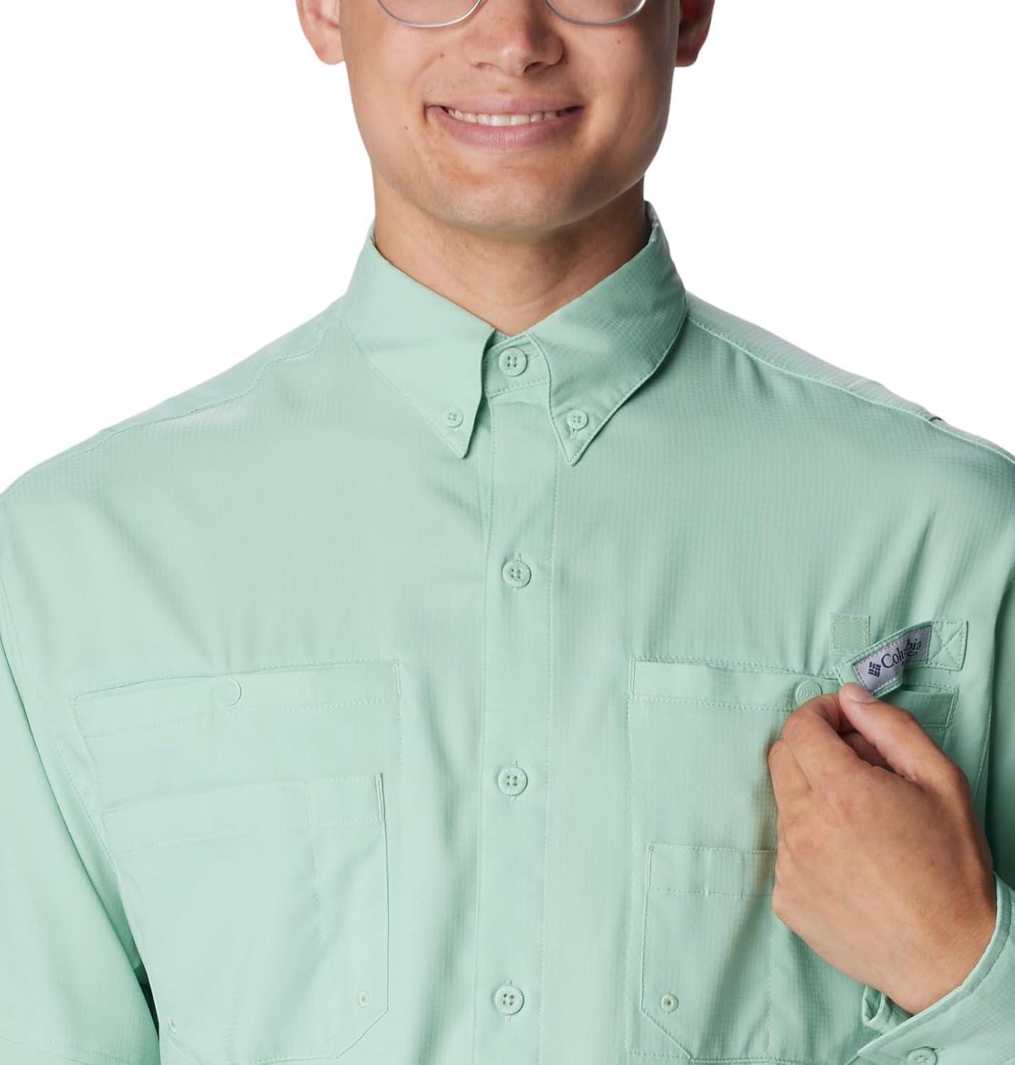 imageColumbia Mens PFG Tamiami Ii Long Sleeve ShirtNew Mint