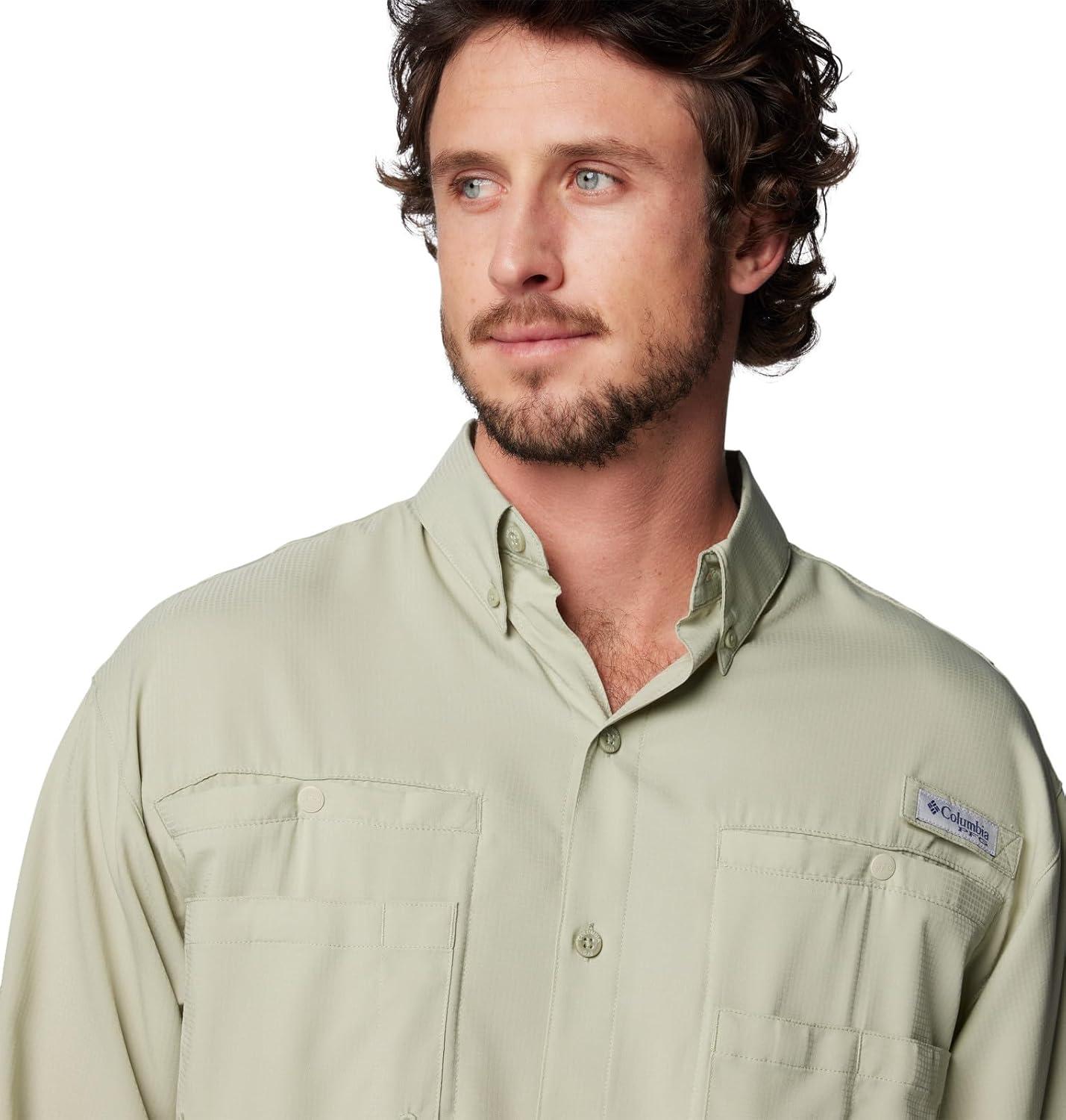 imageColumbia Mens PFG Tamiami Ii Long Sleeve ShirtSmokey Sage
